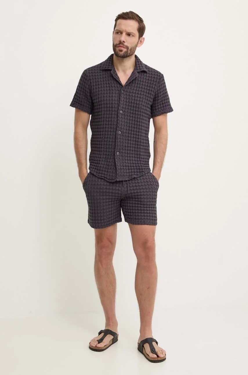 Хлопковая рубашка - фото 3