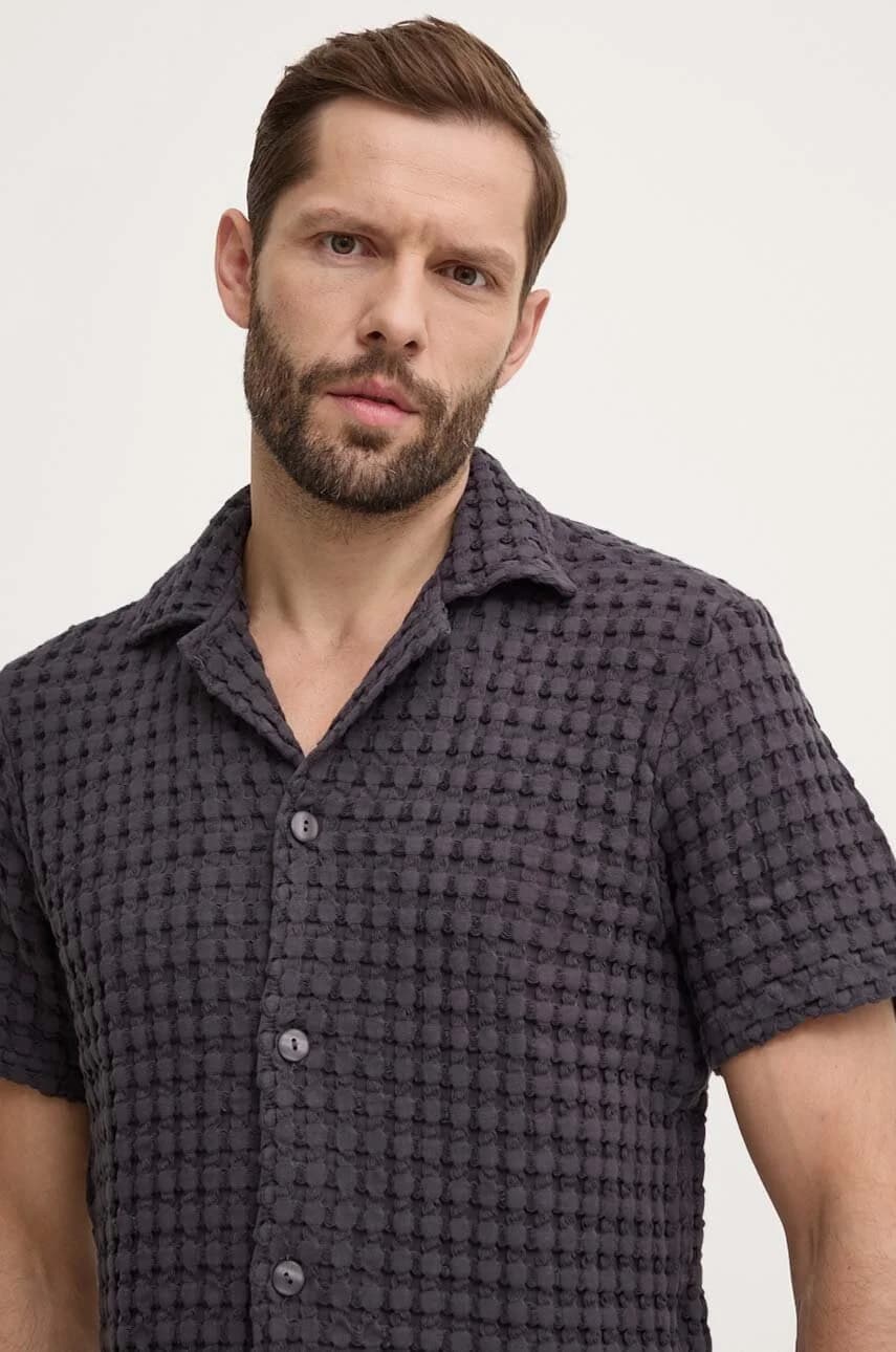 Хлопковая рубашка - фото 7