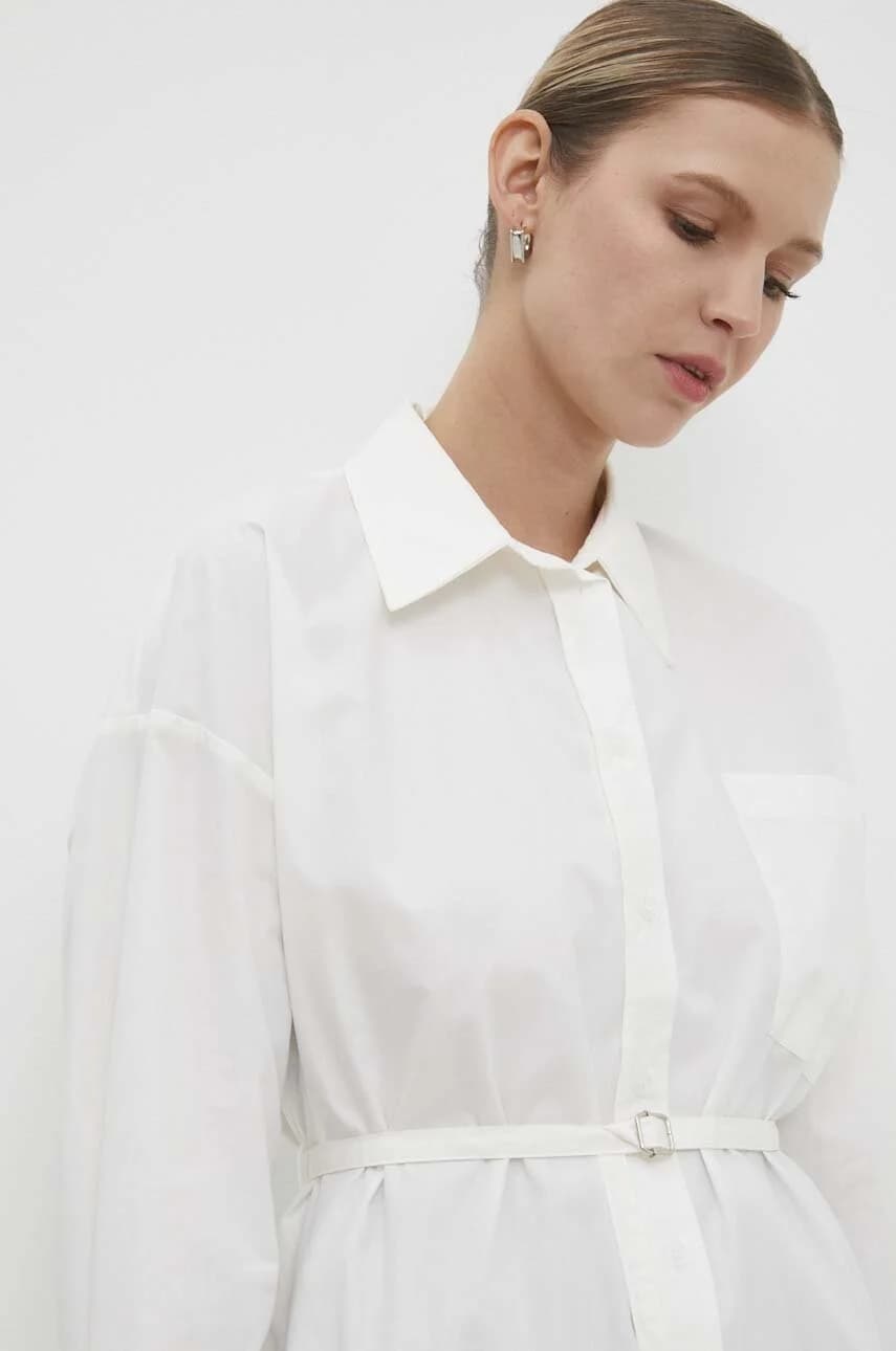 Хлопковая рубашка Answear.LAB - фото 5