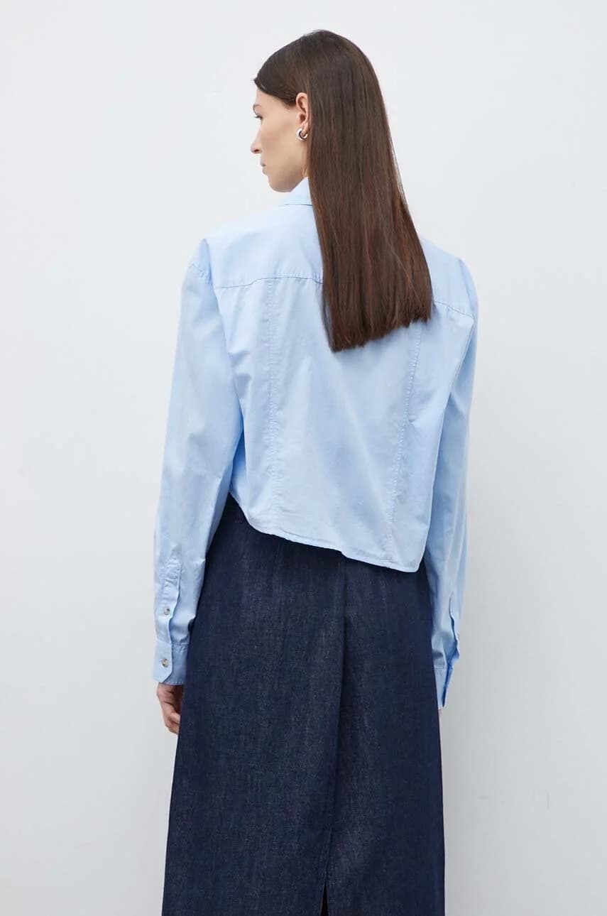 Хлопковая рубашка - фото 3