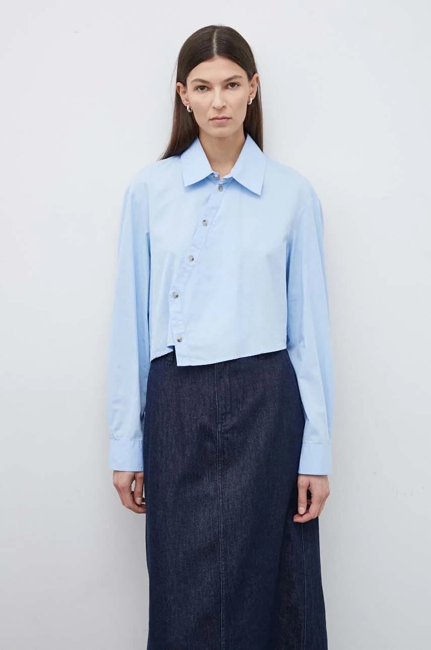 Хлопковая рубашка - фото 4