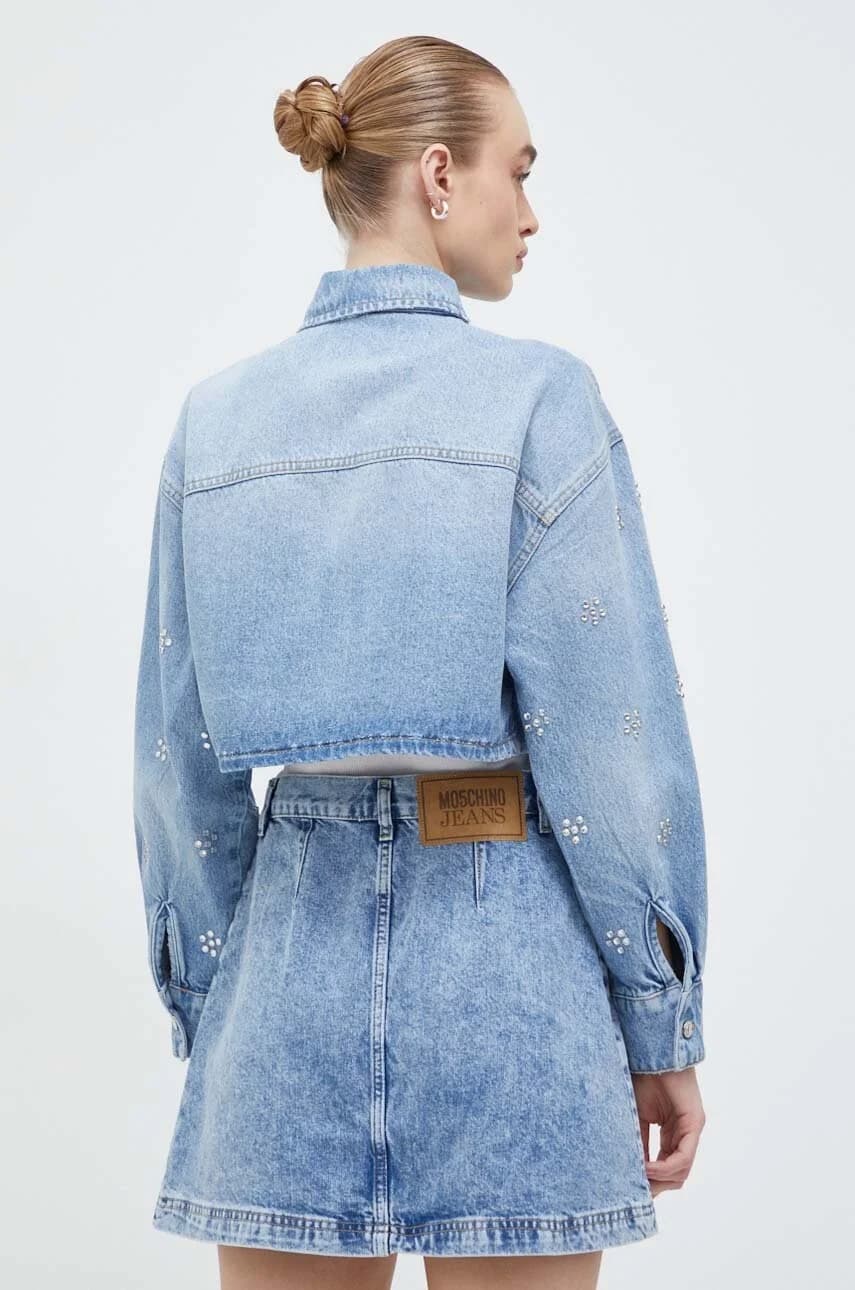 джинсовая рубашка MSGM - фото 3