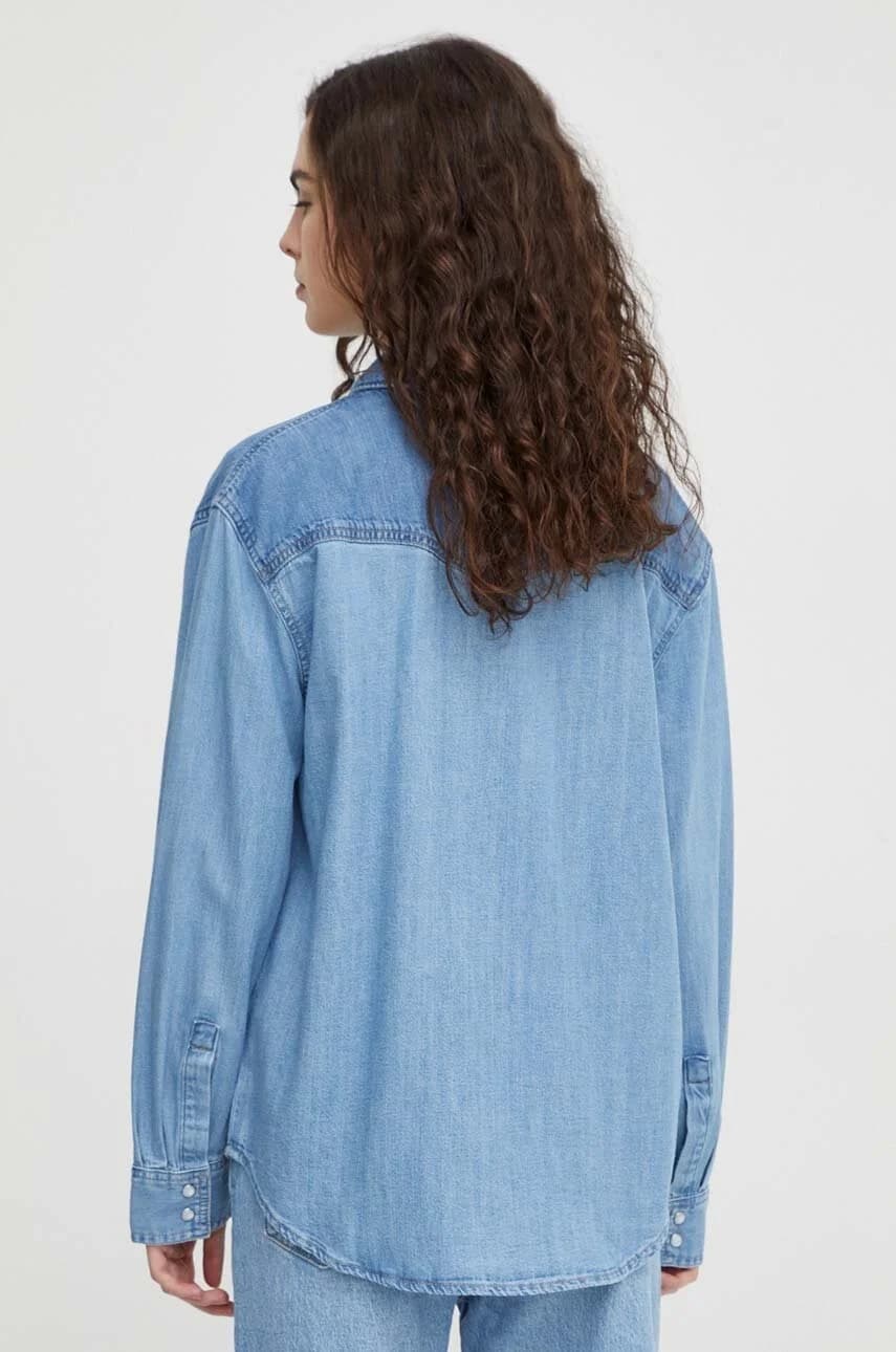 Джинсовая рубашка - фото 3