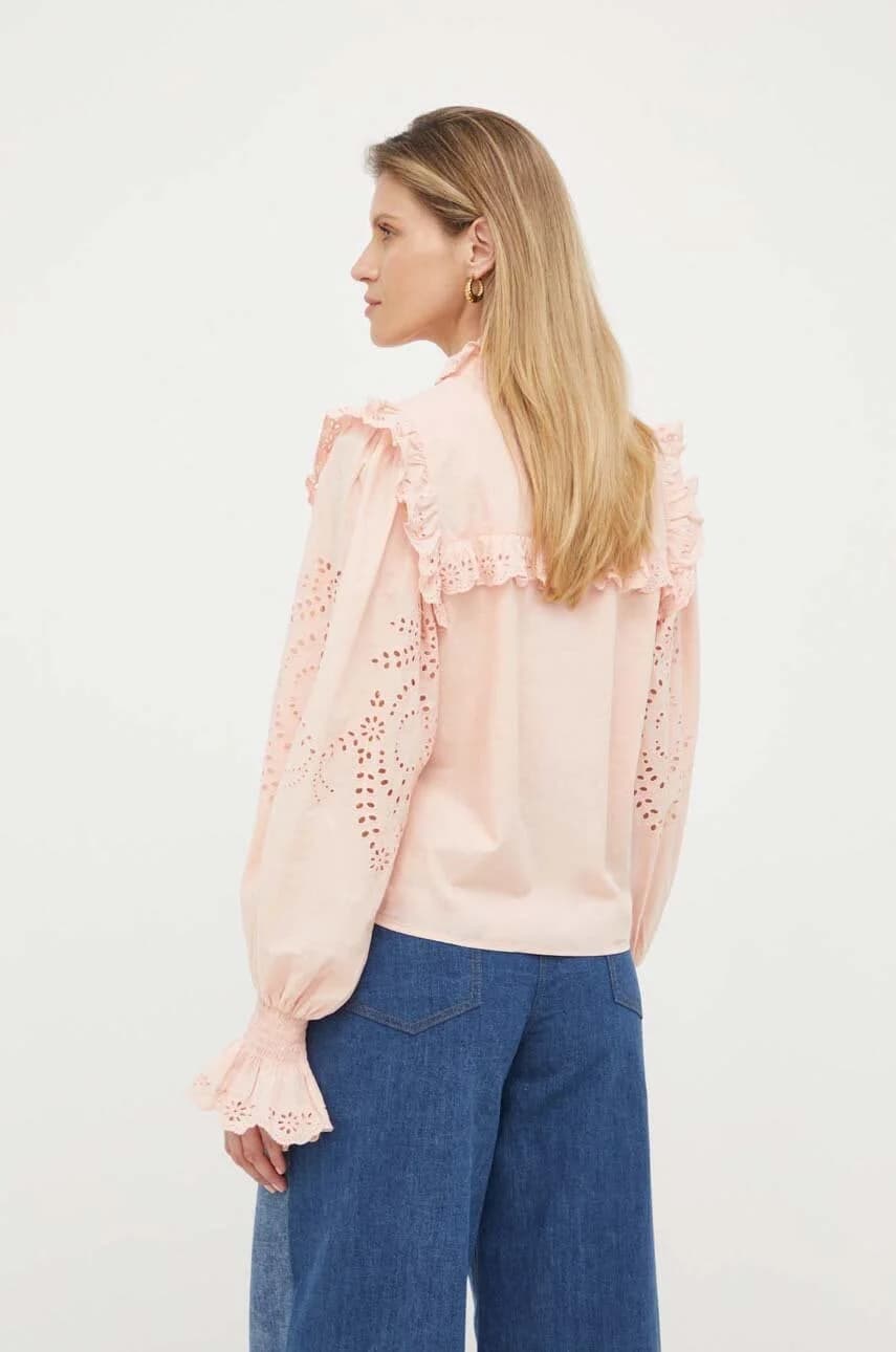 Хлопковая рубашка - фото 3