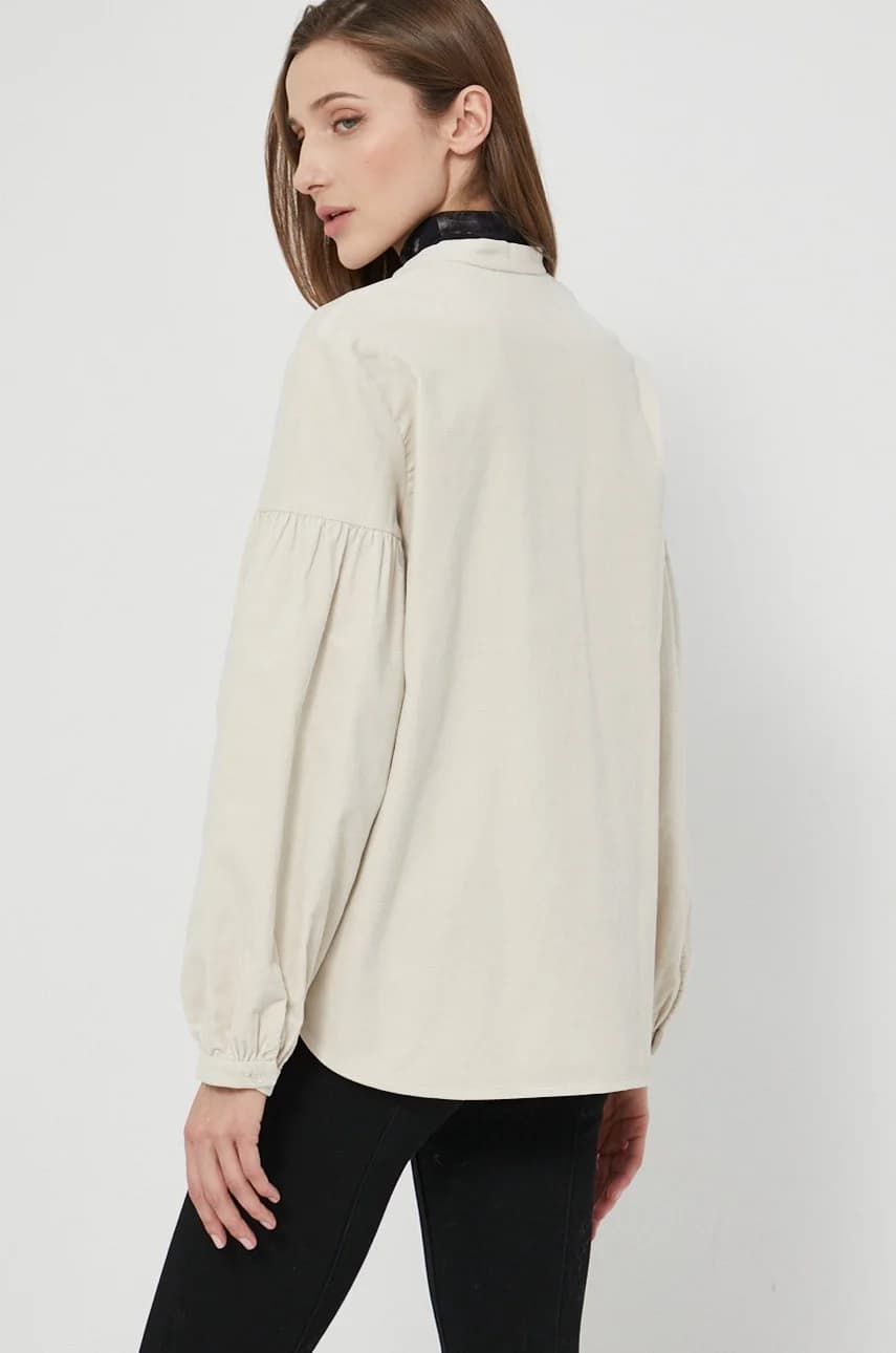 Вельветовая рубашка - фото 3