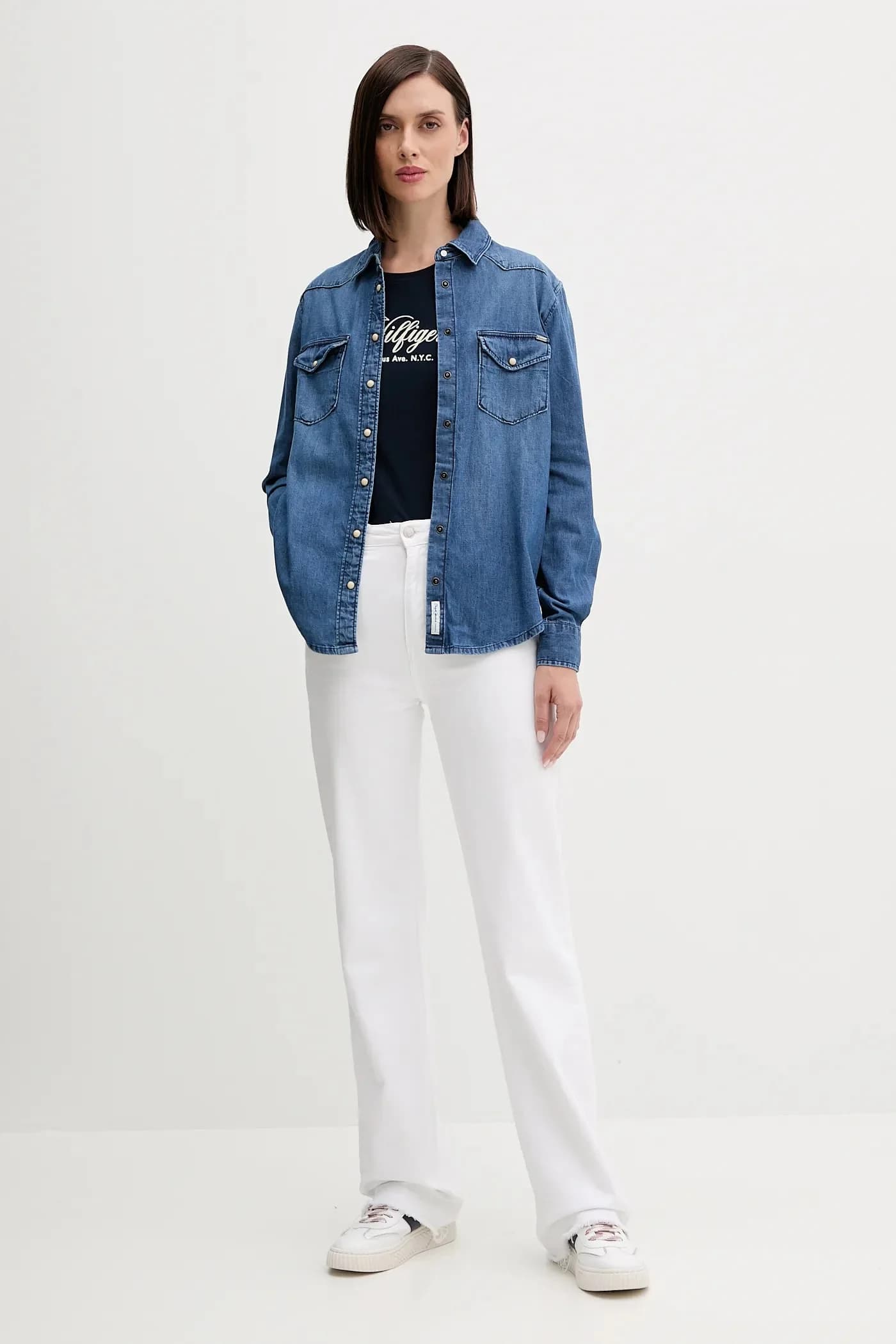 джинсовая рубашка Pepe Jeans - фото 2