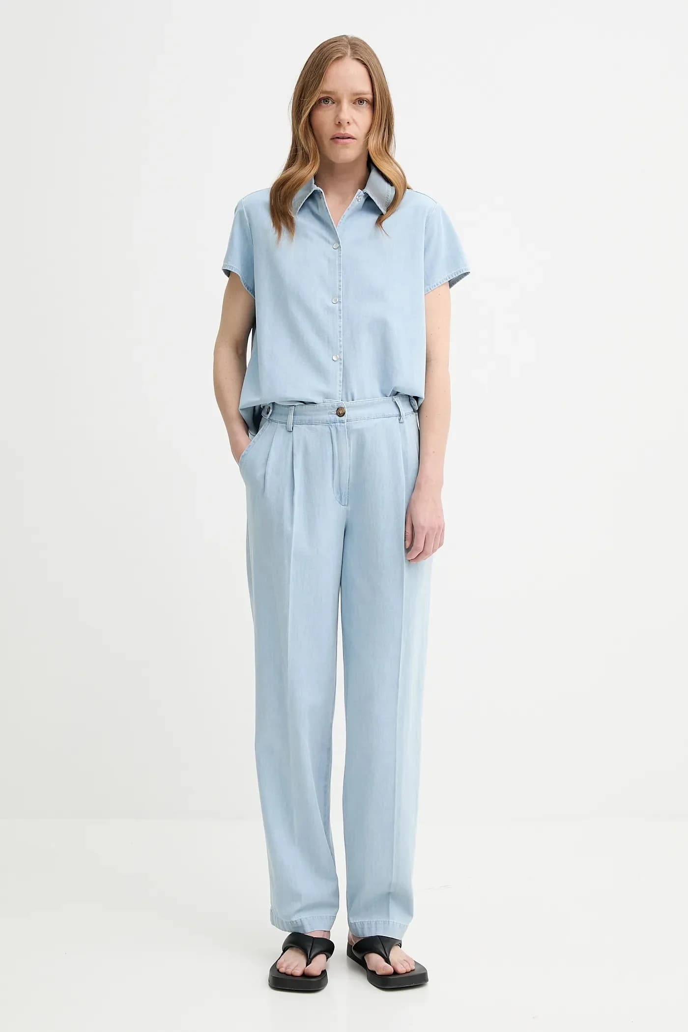 джинсовая рубашка Chemisette Marina - фото 2