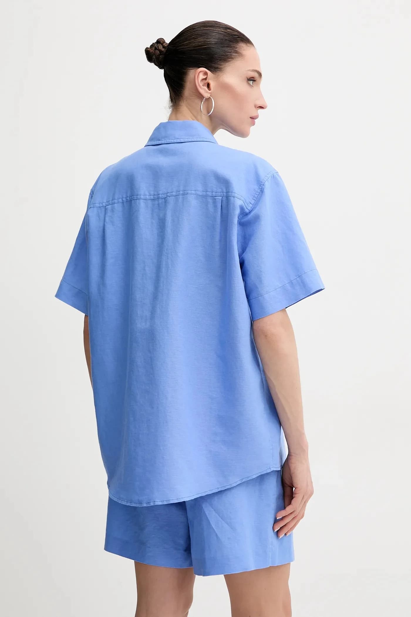 Льняная рубашка - фото 3