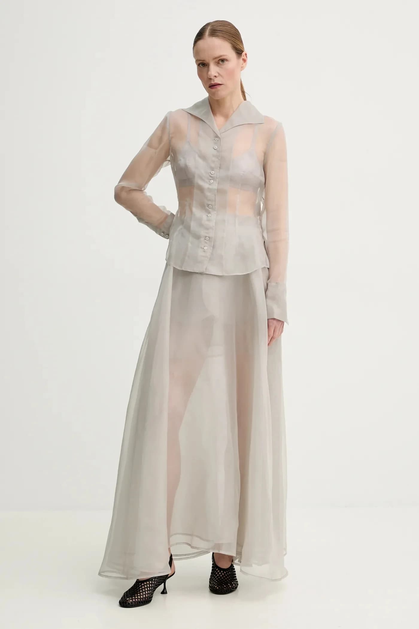 Шелковая рубашка - фото 2