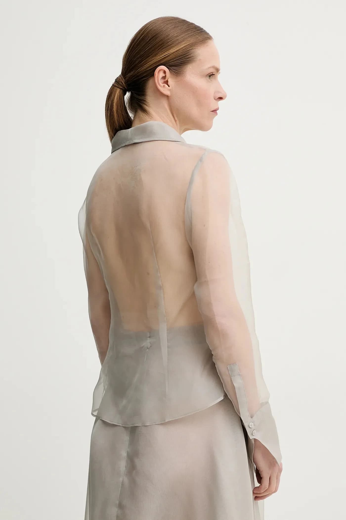 Шелковая рубашка - фото 3