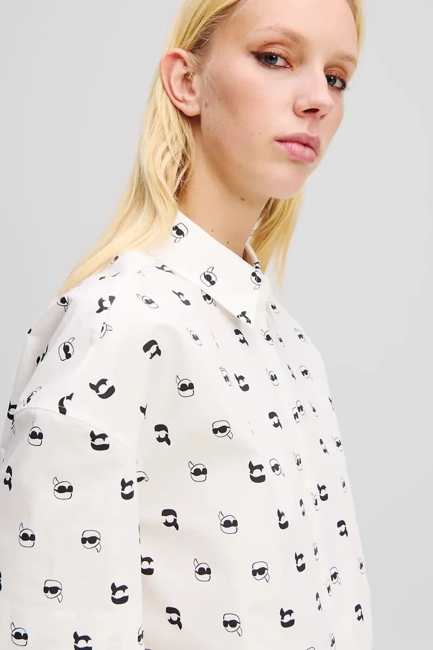 рубашка IKON из хлопка - фото 3