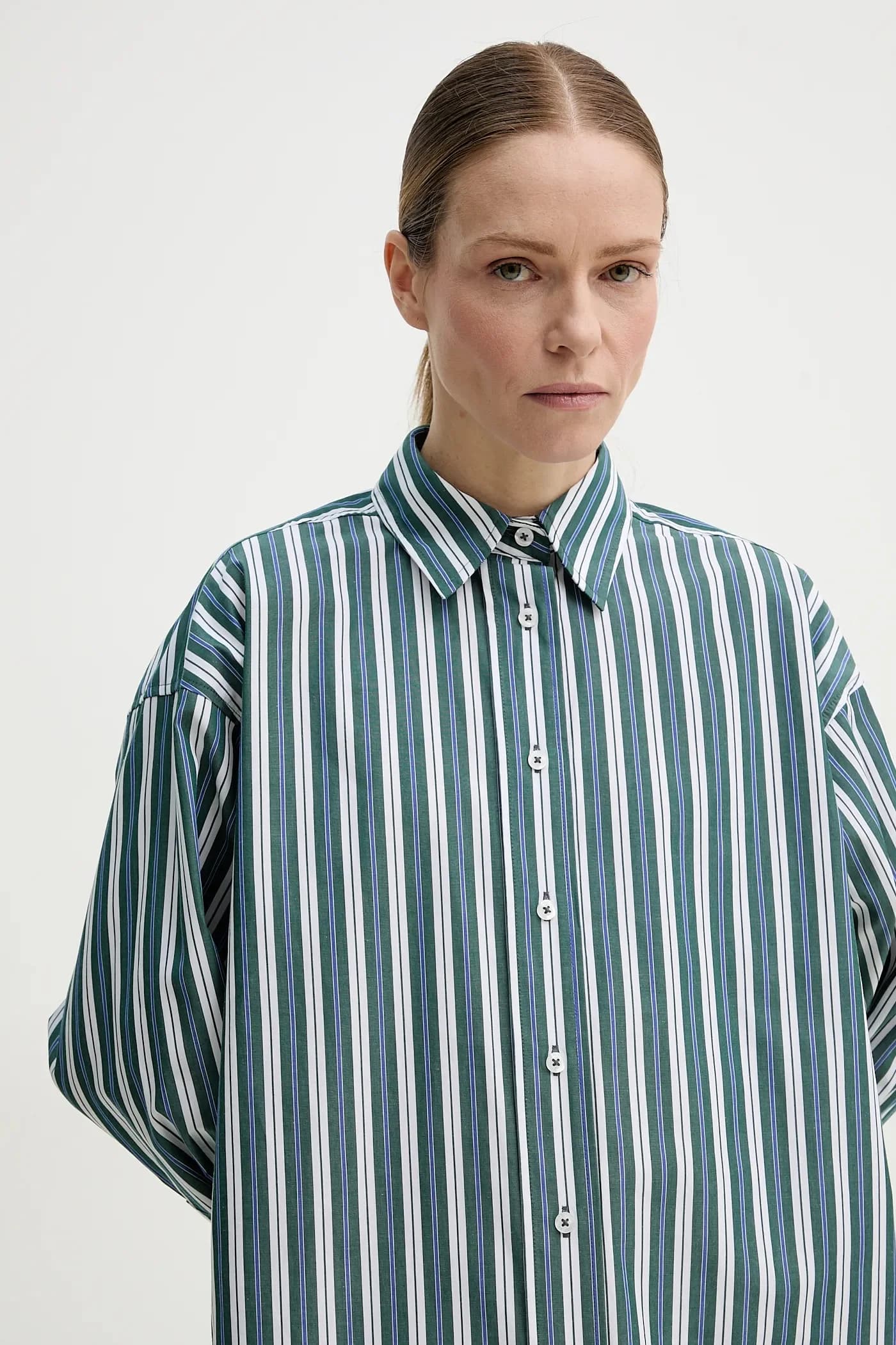 Хлопковая рубашка - фото 4