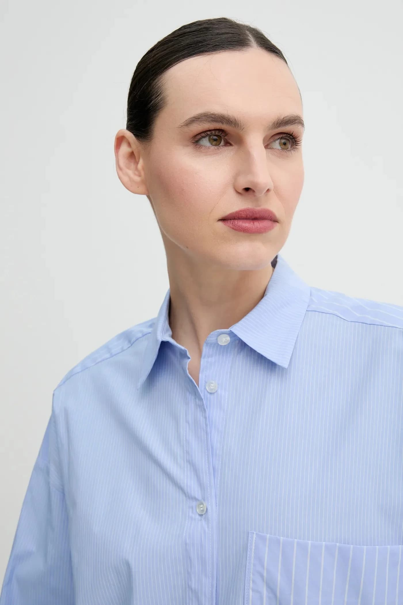 рубашка DERRIS из хлопка - фото 5