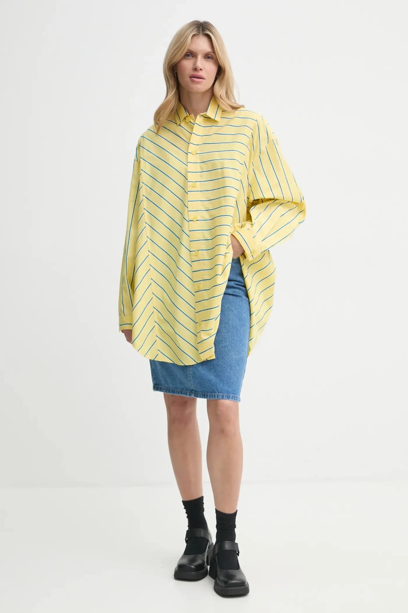 Хлопковая рубашка - фото 3