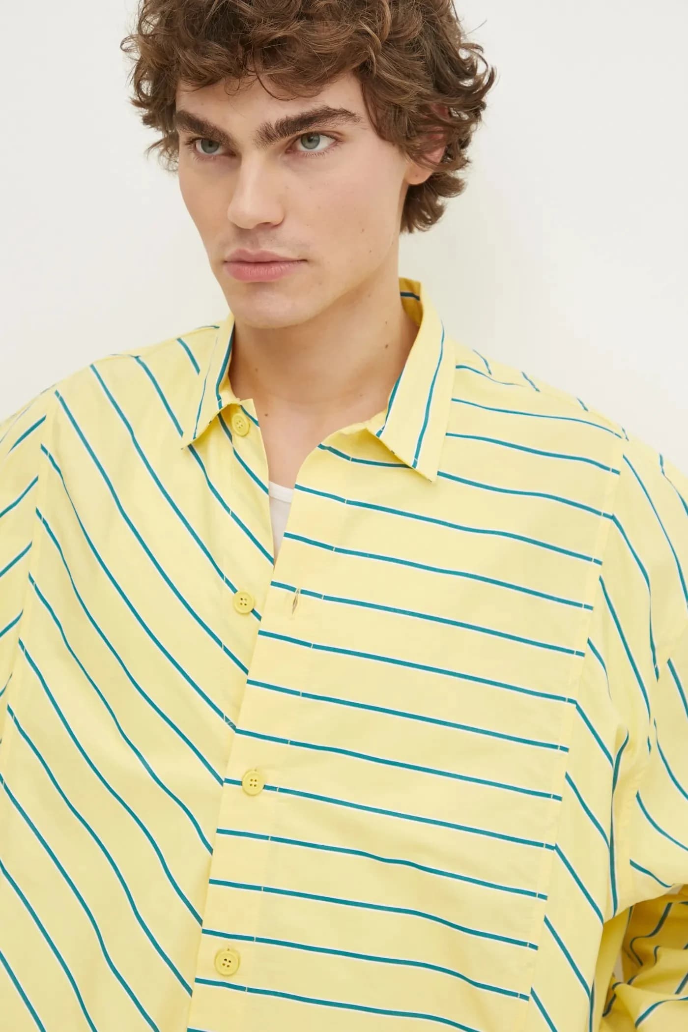 Хлопковая рубашка - фото 7