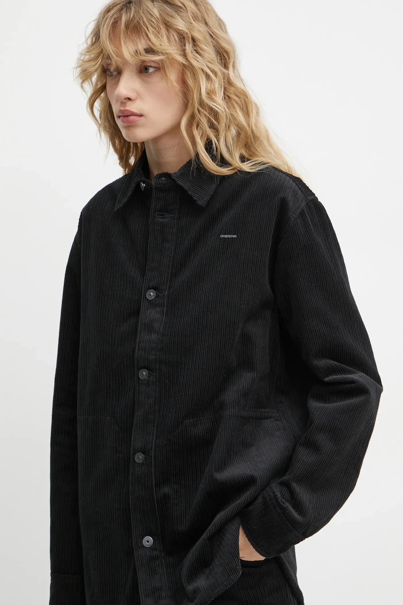 Вельветовая рубашка - фото 4