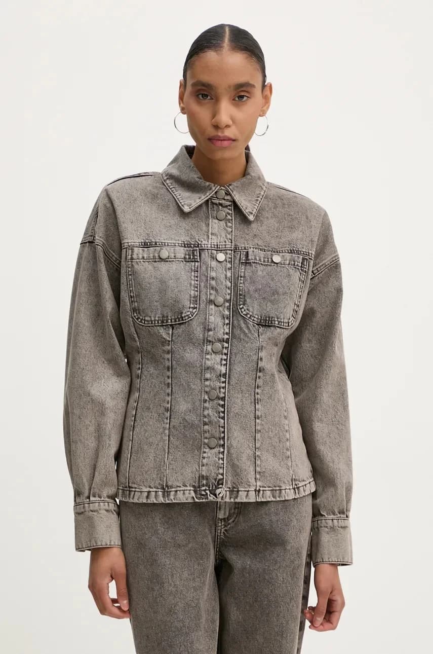 Джинсовая рубашка - фото 4