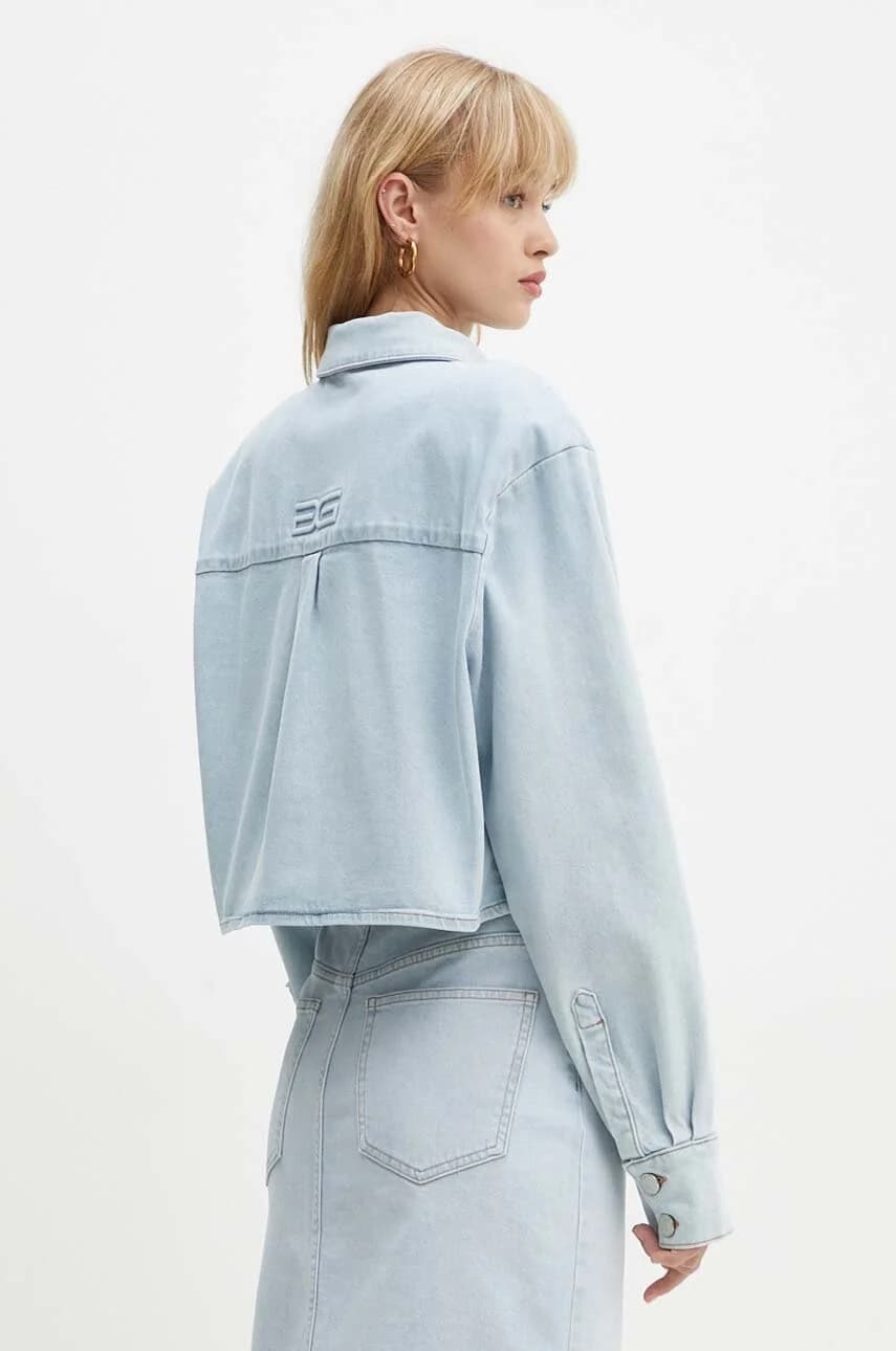 Джинсовая рубашка - фото 3