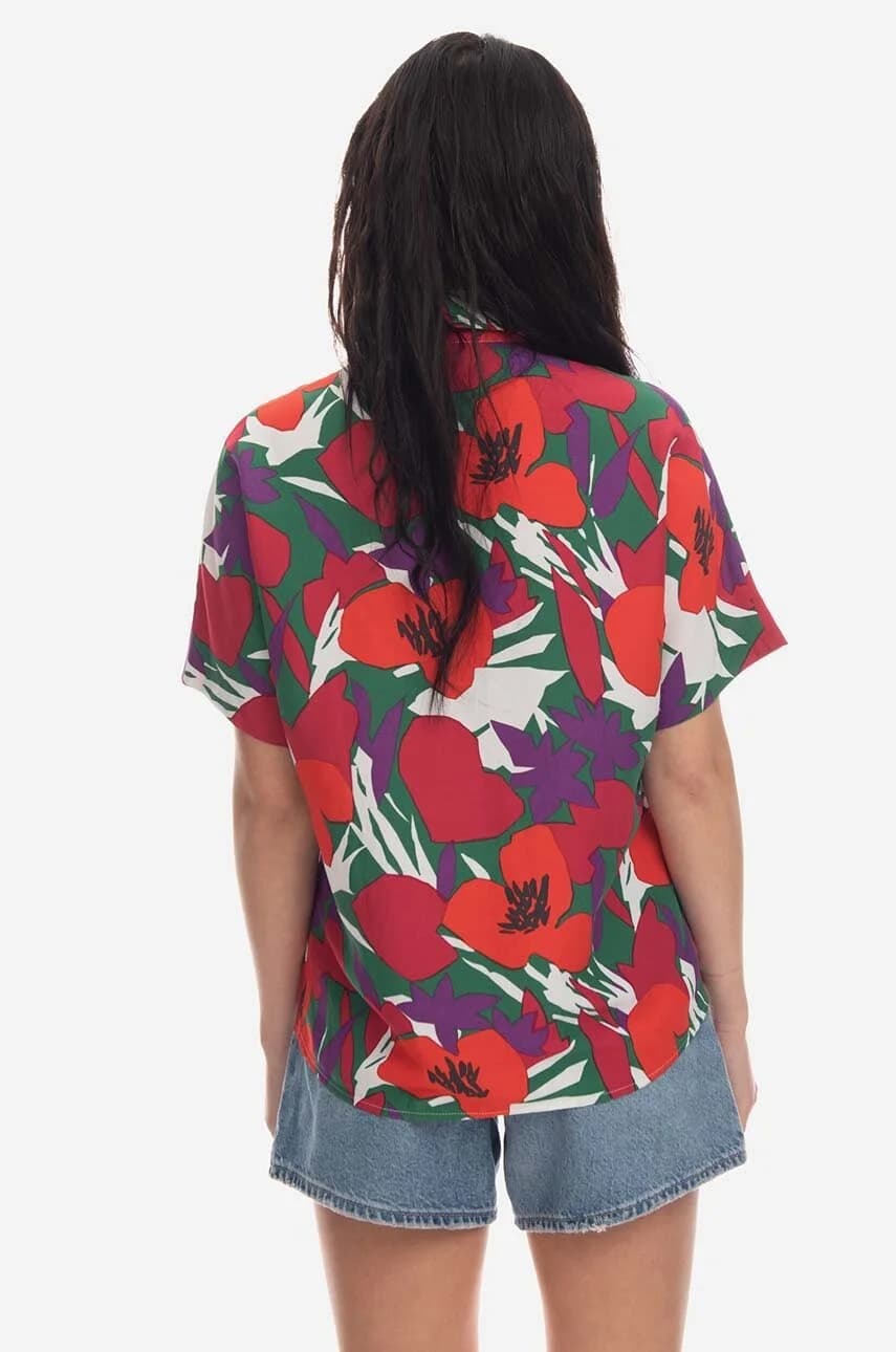 Рубашка из смесового льна - фото 2