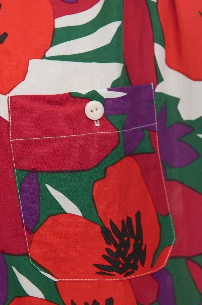 Рубашка из смесового льна - фото 6