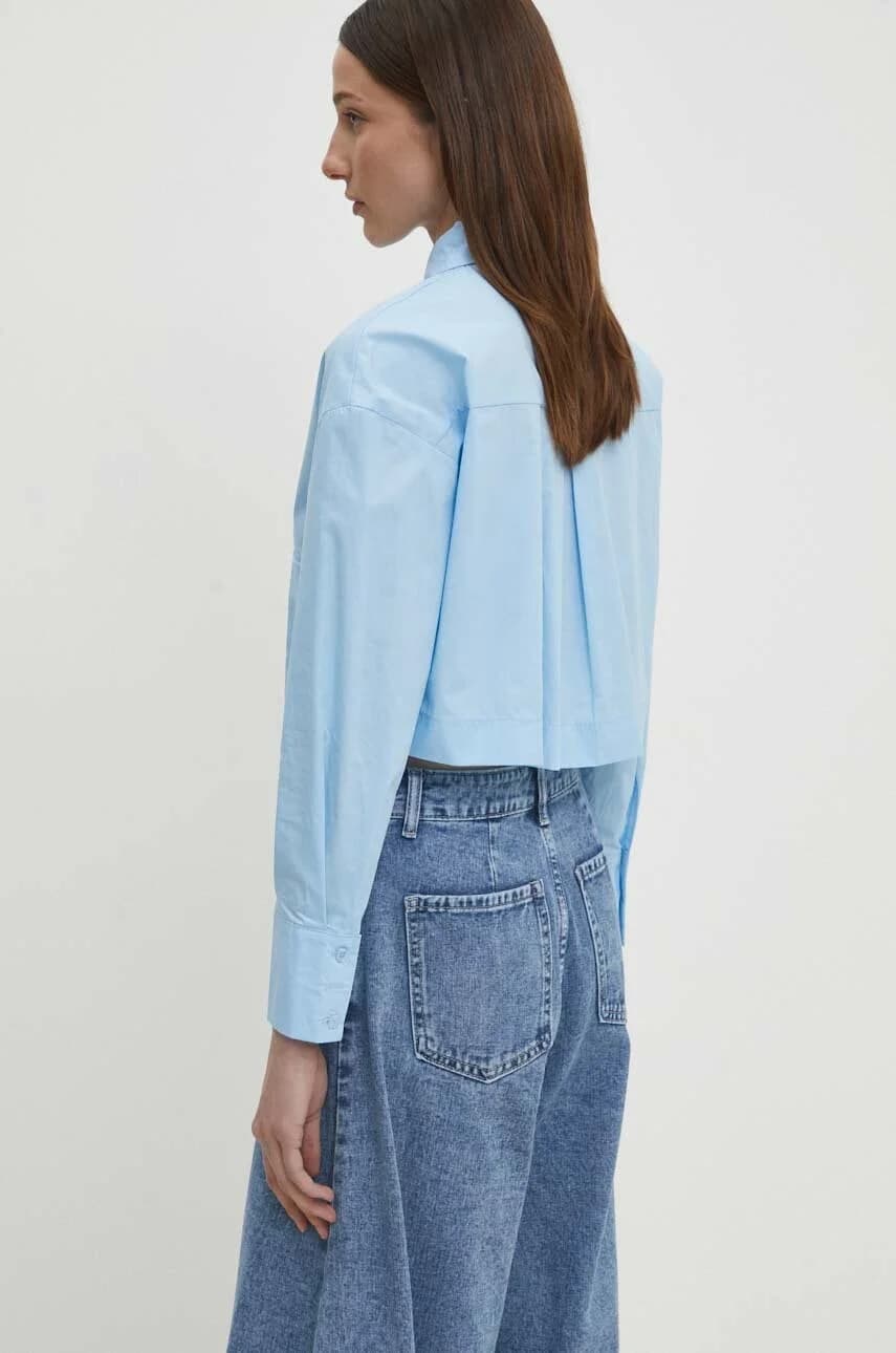 Хлопковая рубашка - фото 3