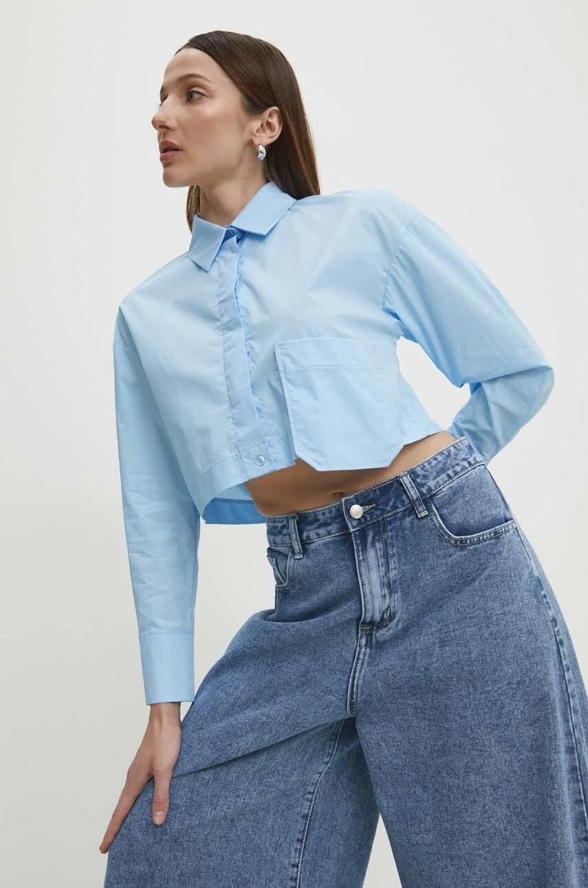 Хлопковая рубашка - фото 4