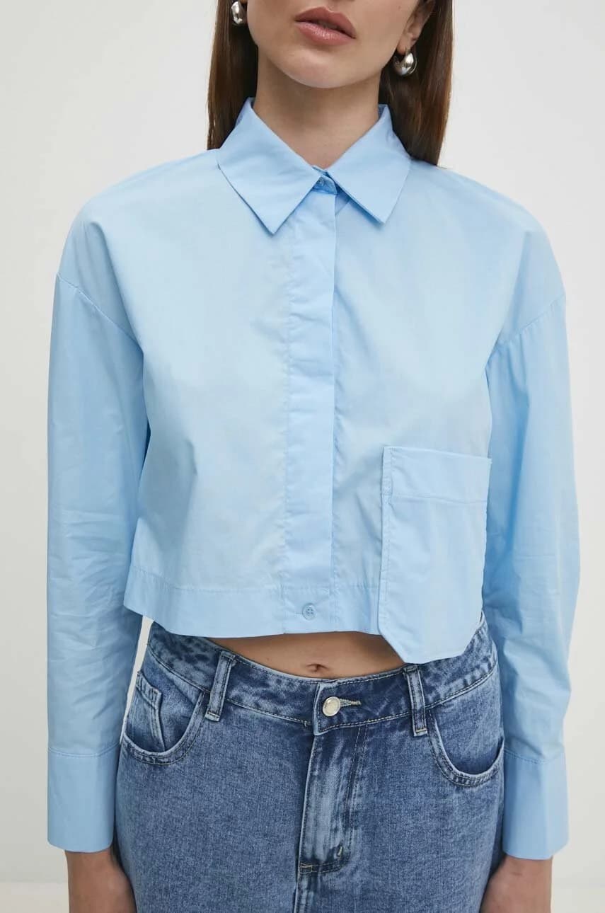 Хлопковая рубашка - фото 5