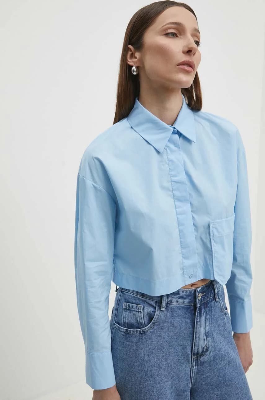 Хлопковая рубашка - фото 6