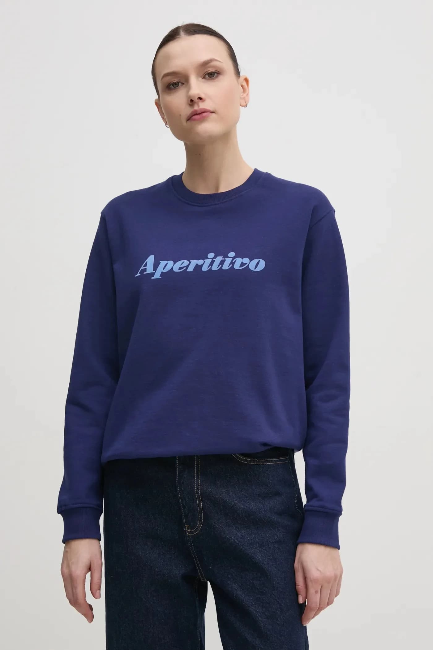 Хлопковая толстовка Aperitivo из флока