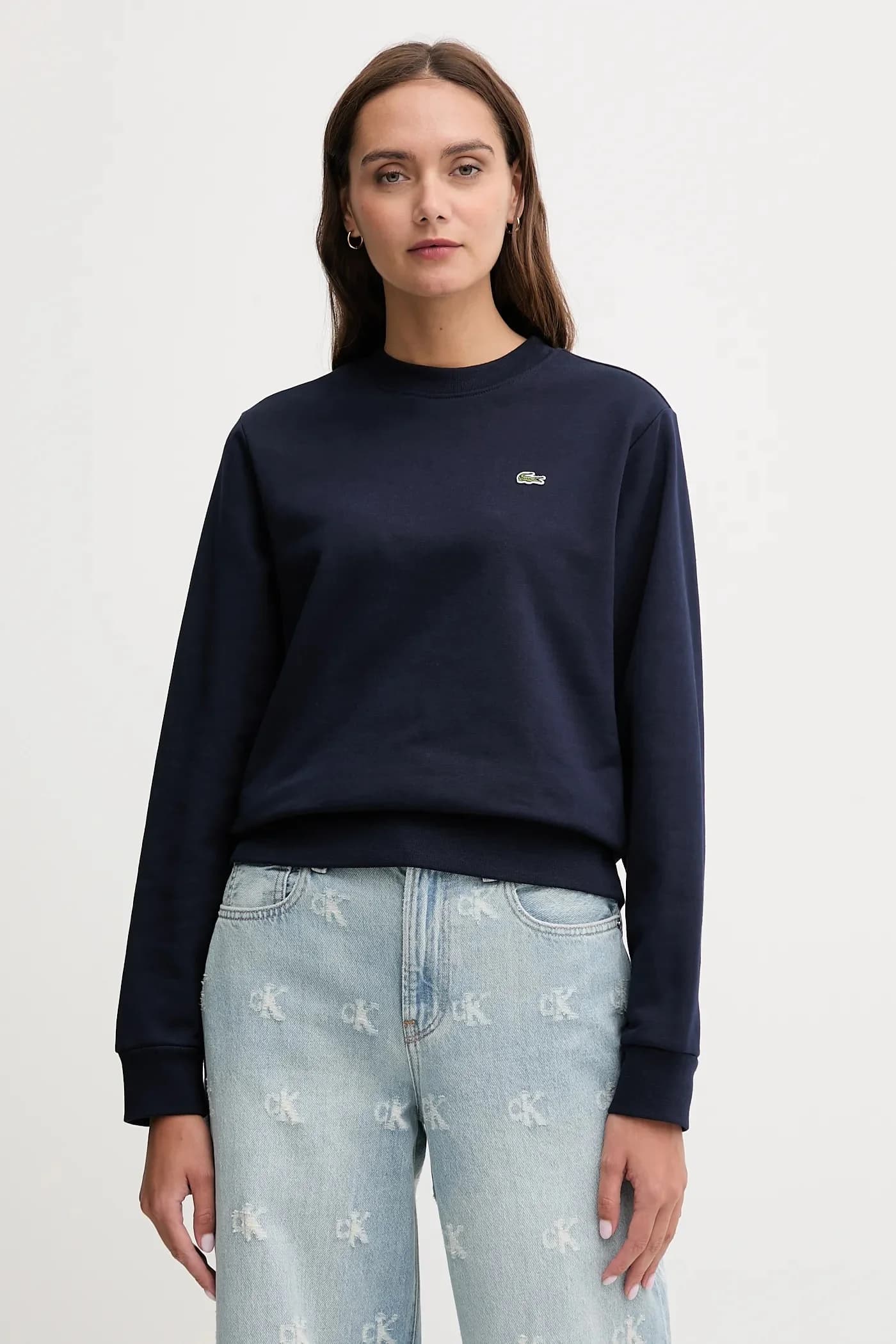 хлопковая толстовка Lacoste