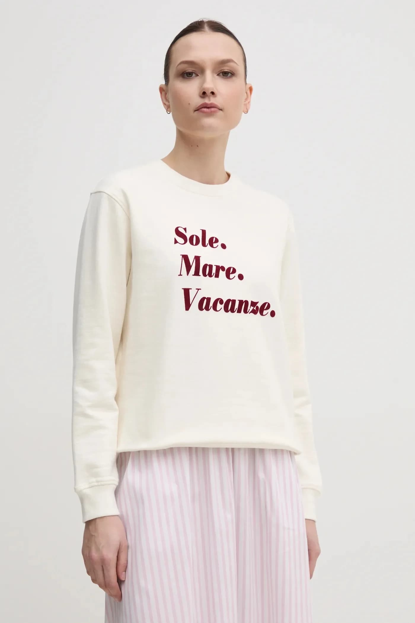 Толстовка Sole Mare из флока