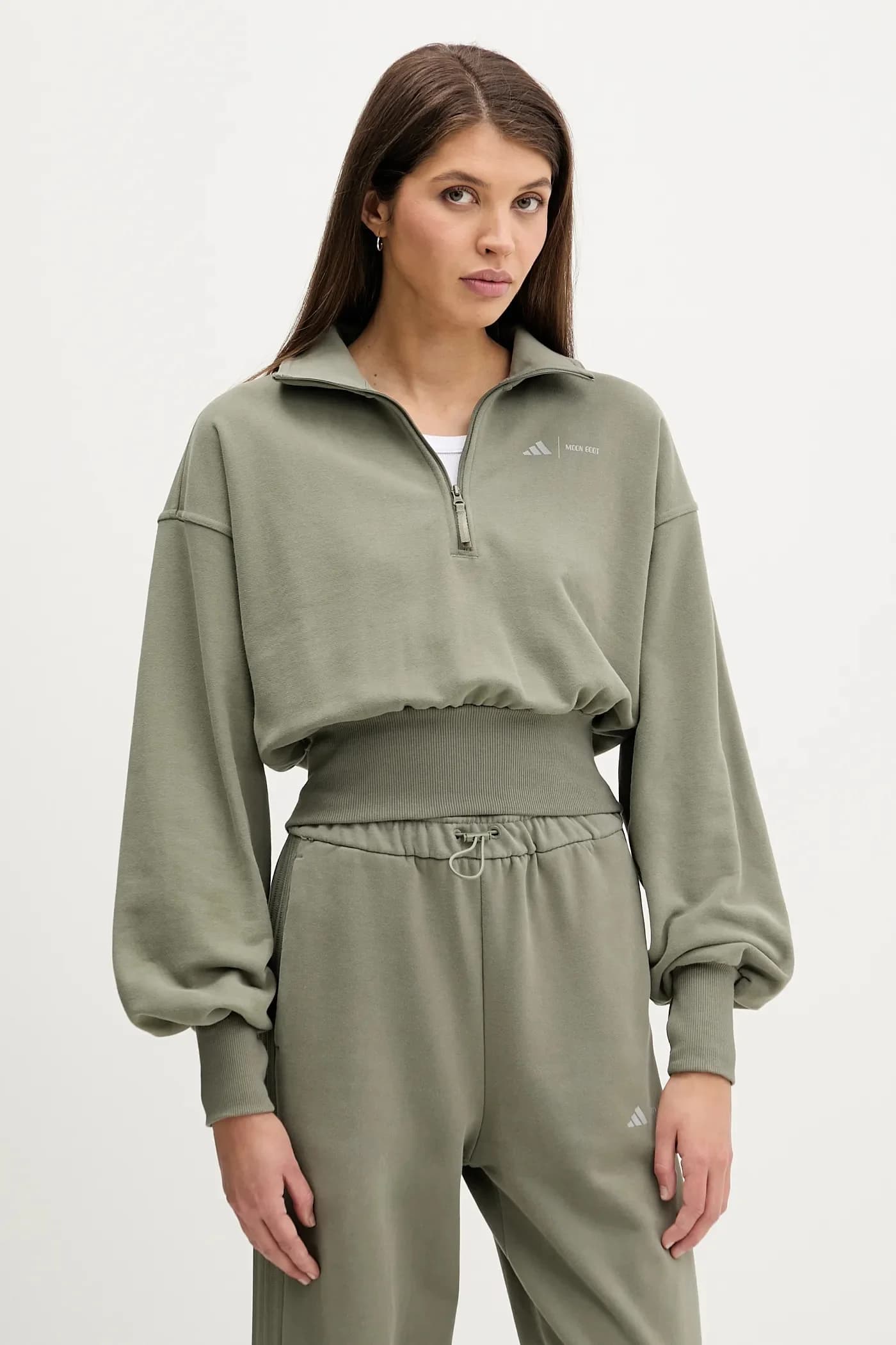 Хлопковая толстовка Adidas x Moon Boot