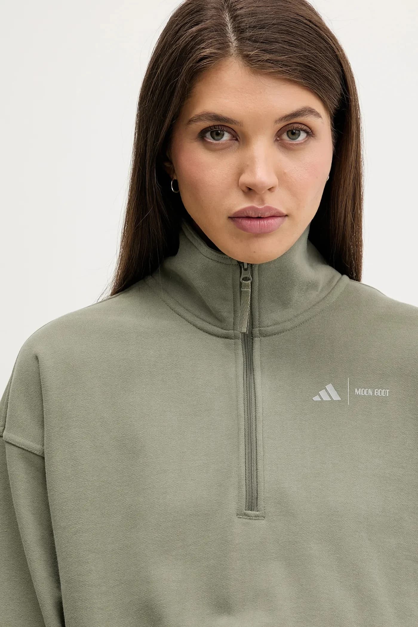 Хлопковая толстовка Adidas x Moon Boot - фото 4