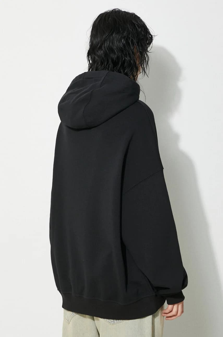 Хлопковая толстовка Black Lollipop Patch Hoodie - фото 3