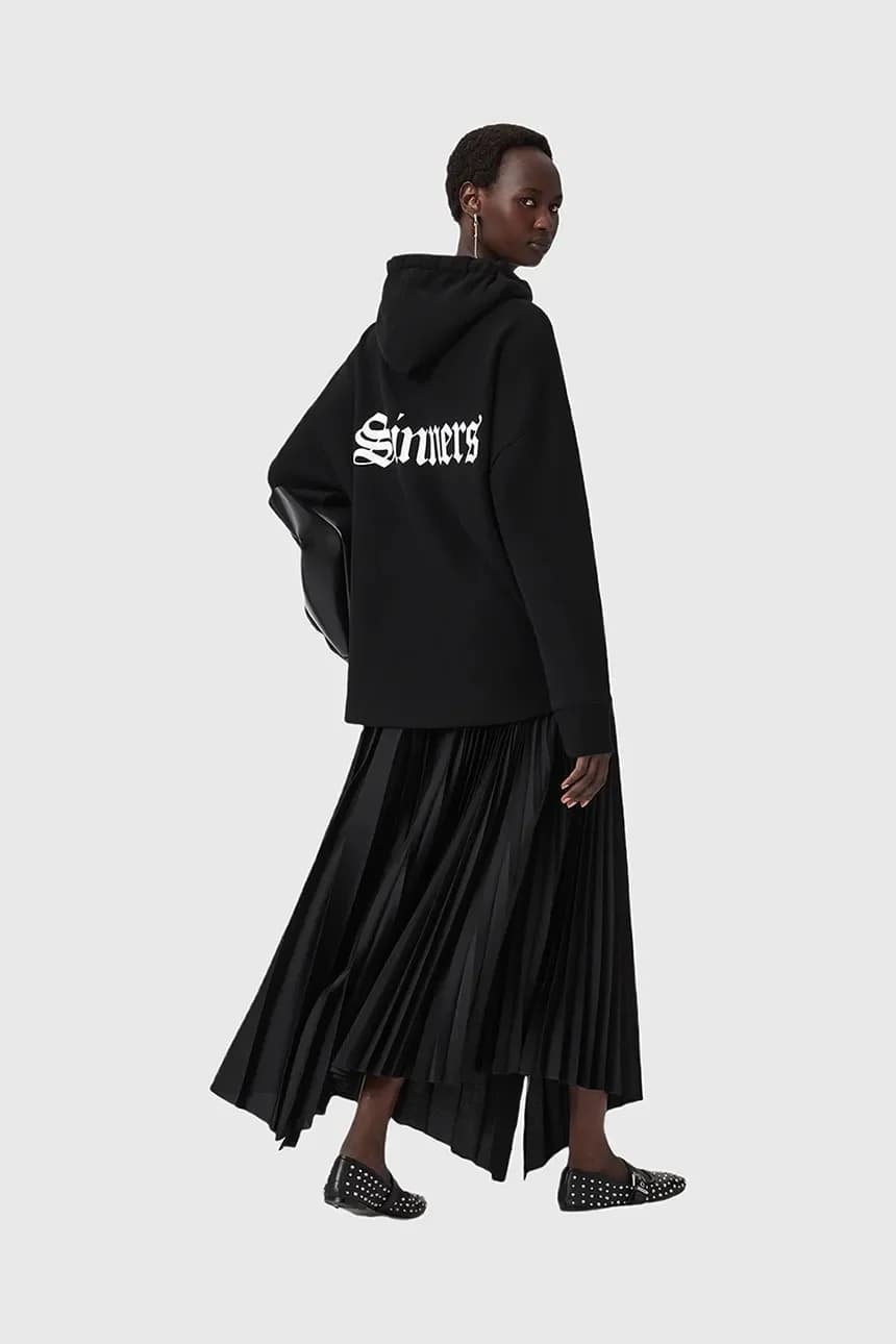 толстовка SAINT из хлопка - фото 5