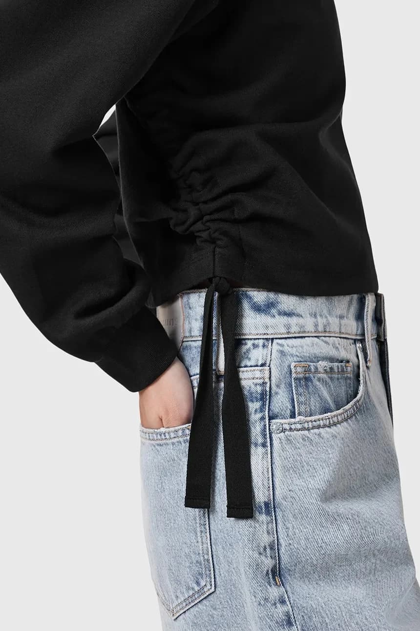 толстовка MIRA из хлопка - фото 3