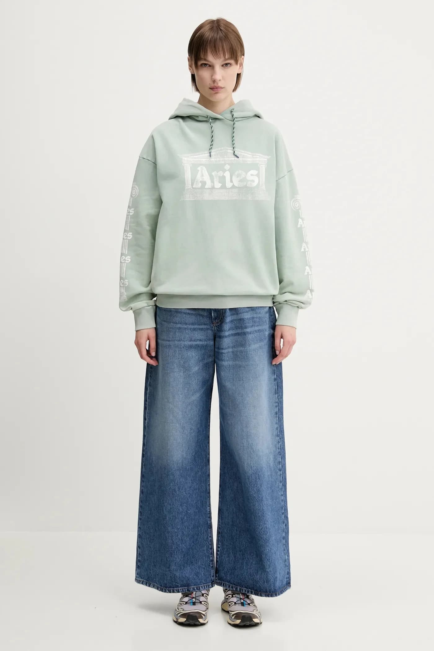 Хлопковая толстовка Aged Ancient Column Hoodie - фото 10