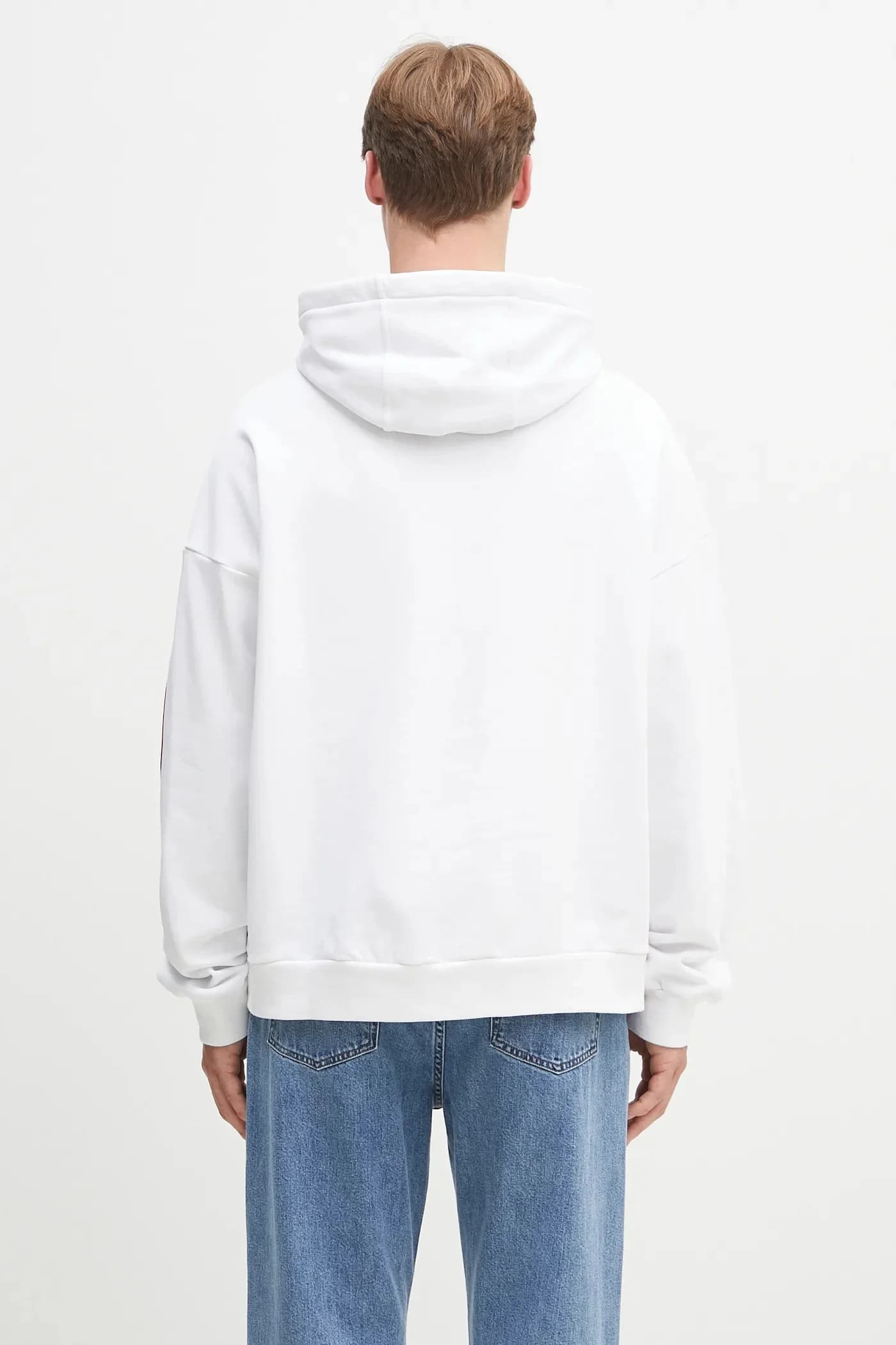 Хлопковая толстовка непринужденного кроя Heart - фото 5