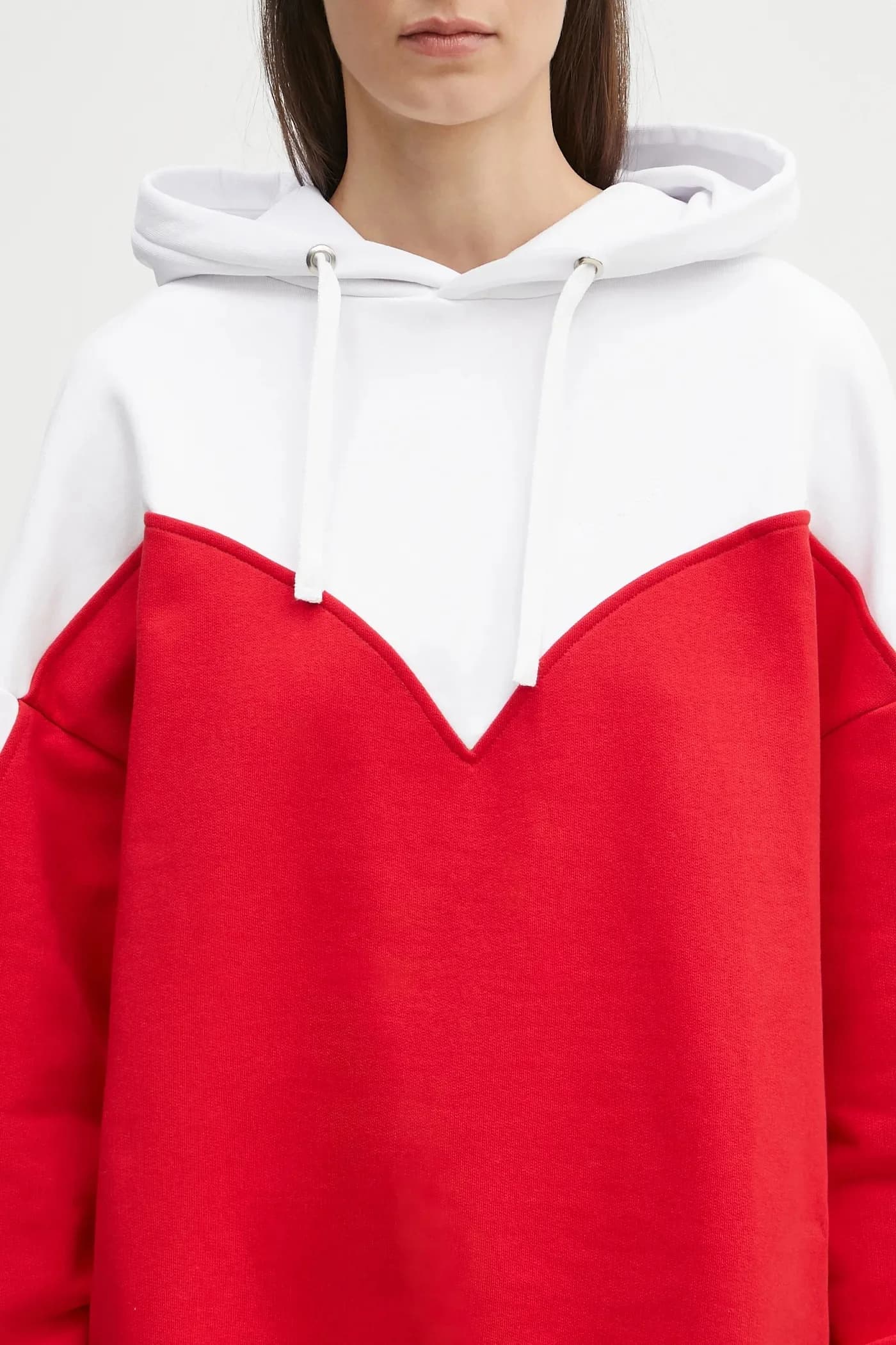 Хлопковая толстовка непринужденного кроя Heart - фото 8