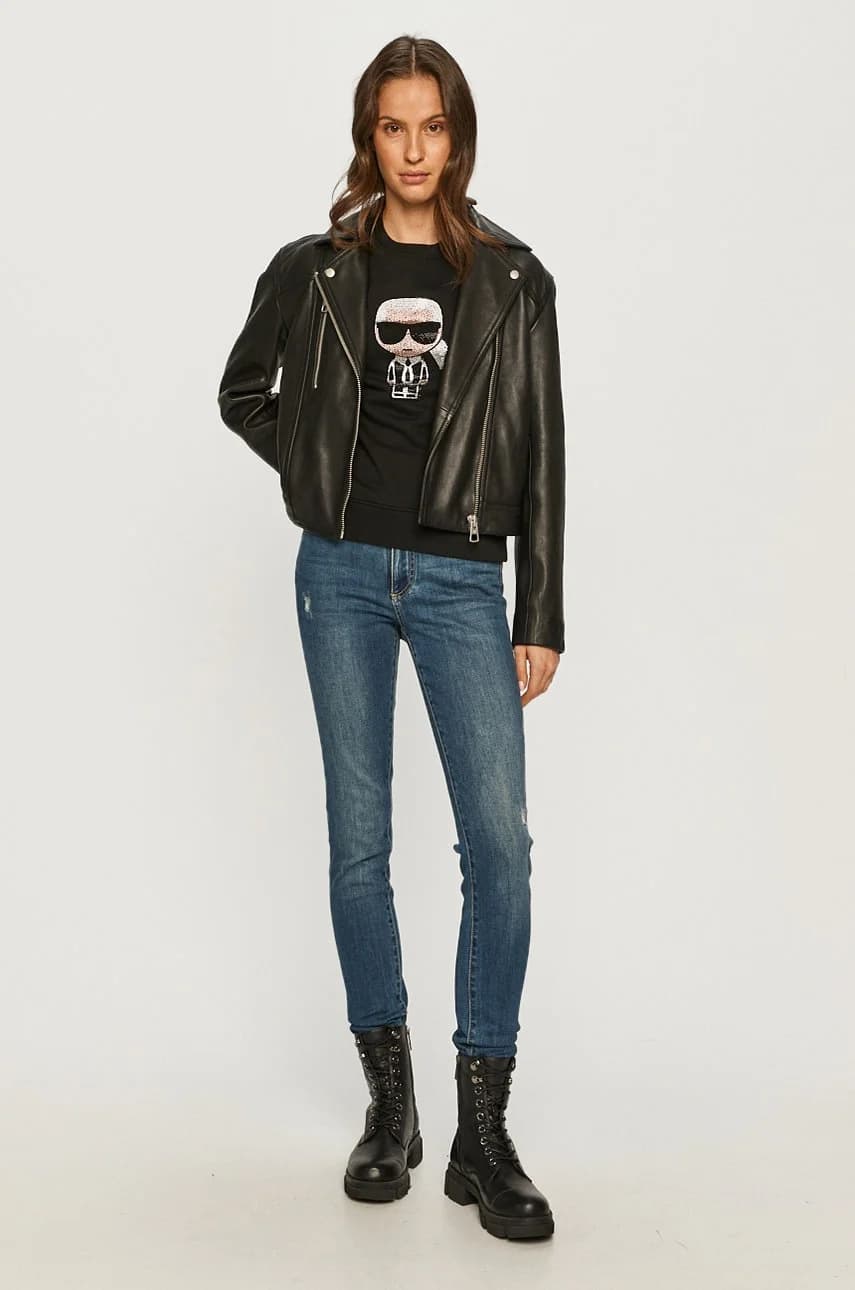 Хлопковая толстовка 210W1822 - фото 2