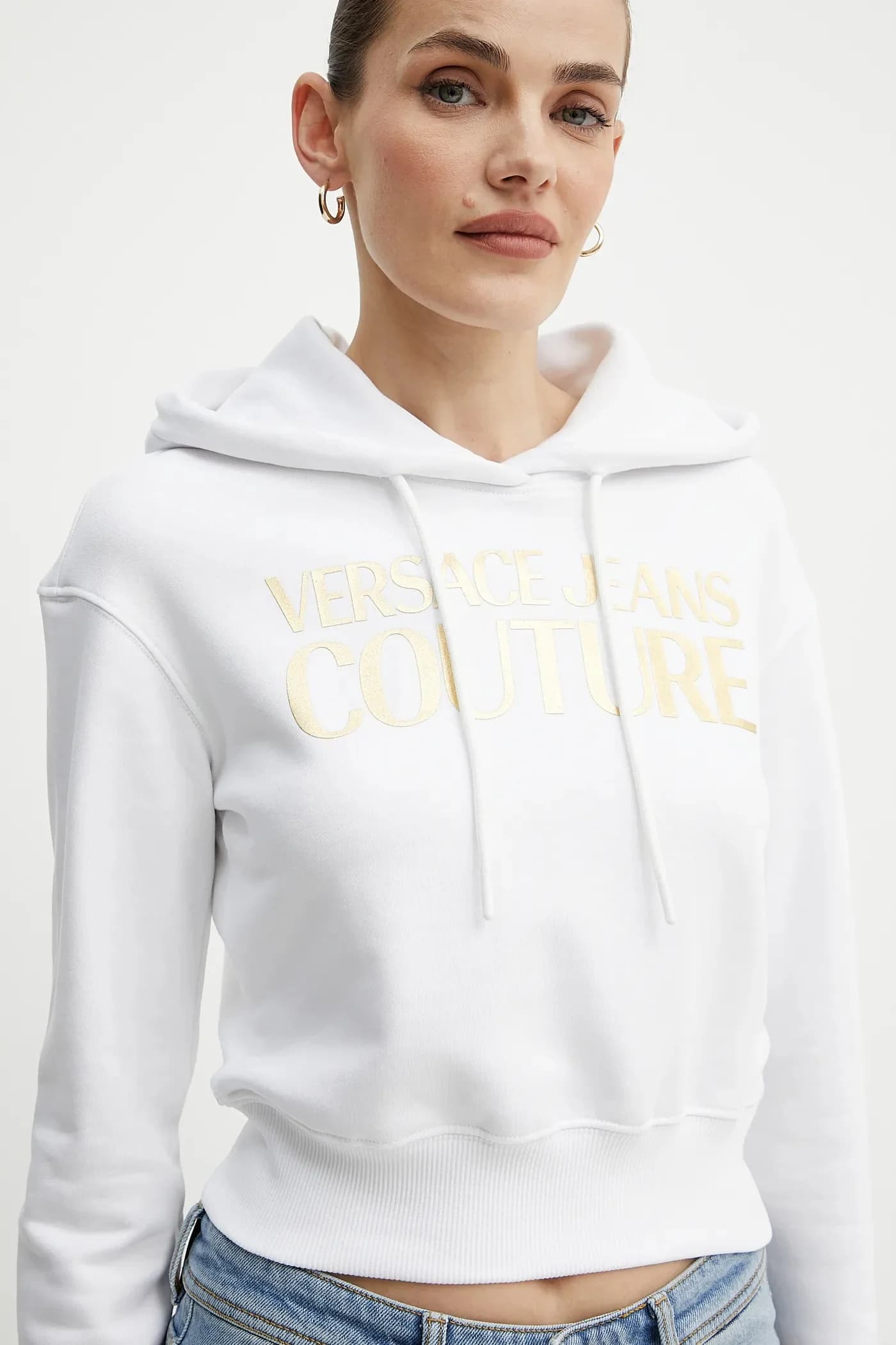 Хлопковая толстовка Versace Jeans Couture - фото 4