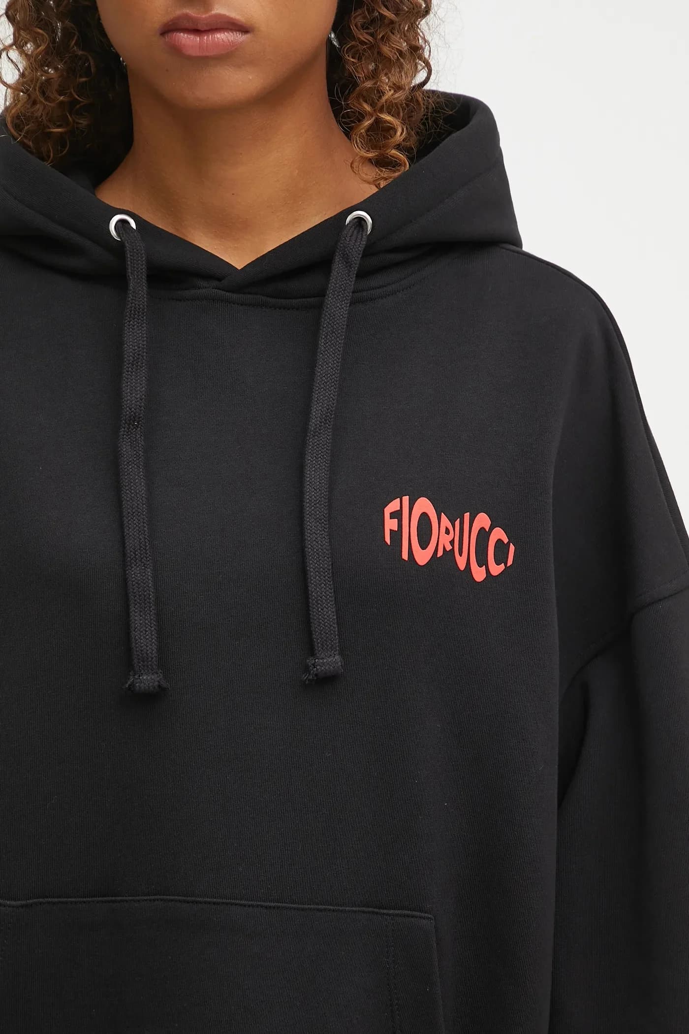 Хлопковая толстовка свободного кроя с принтом Fiorucci Cherry Mouth - фото 4