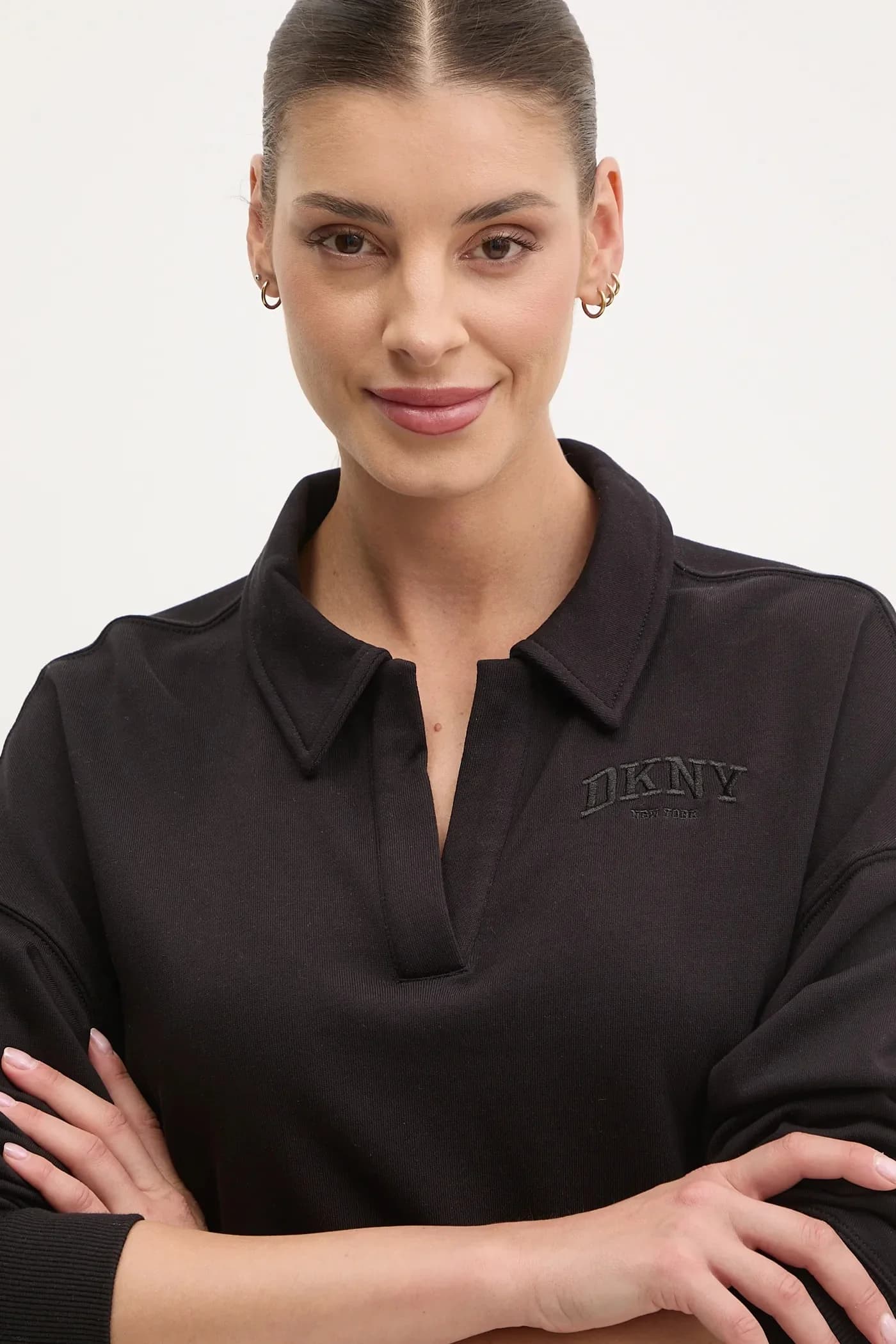 Тонкая хлопковая толстовка - фото 4