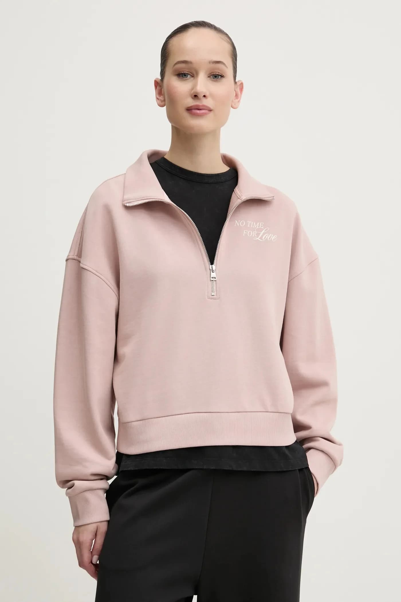 HUGO Синяя хлопковая толстовка