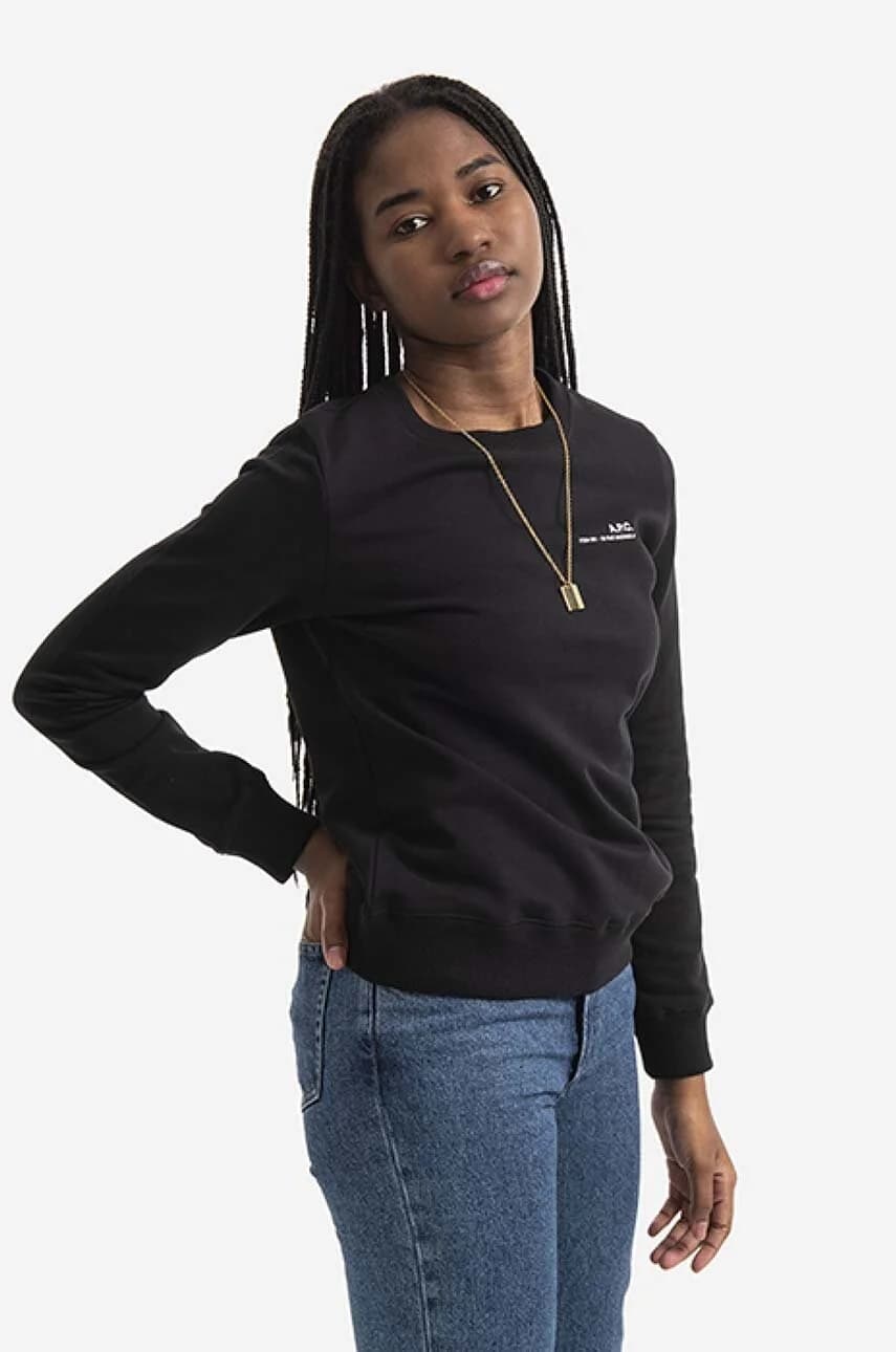 Хлопковая толстовка Sweat Item F - фото 5