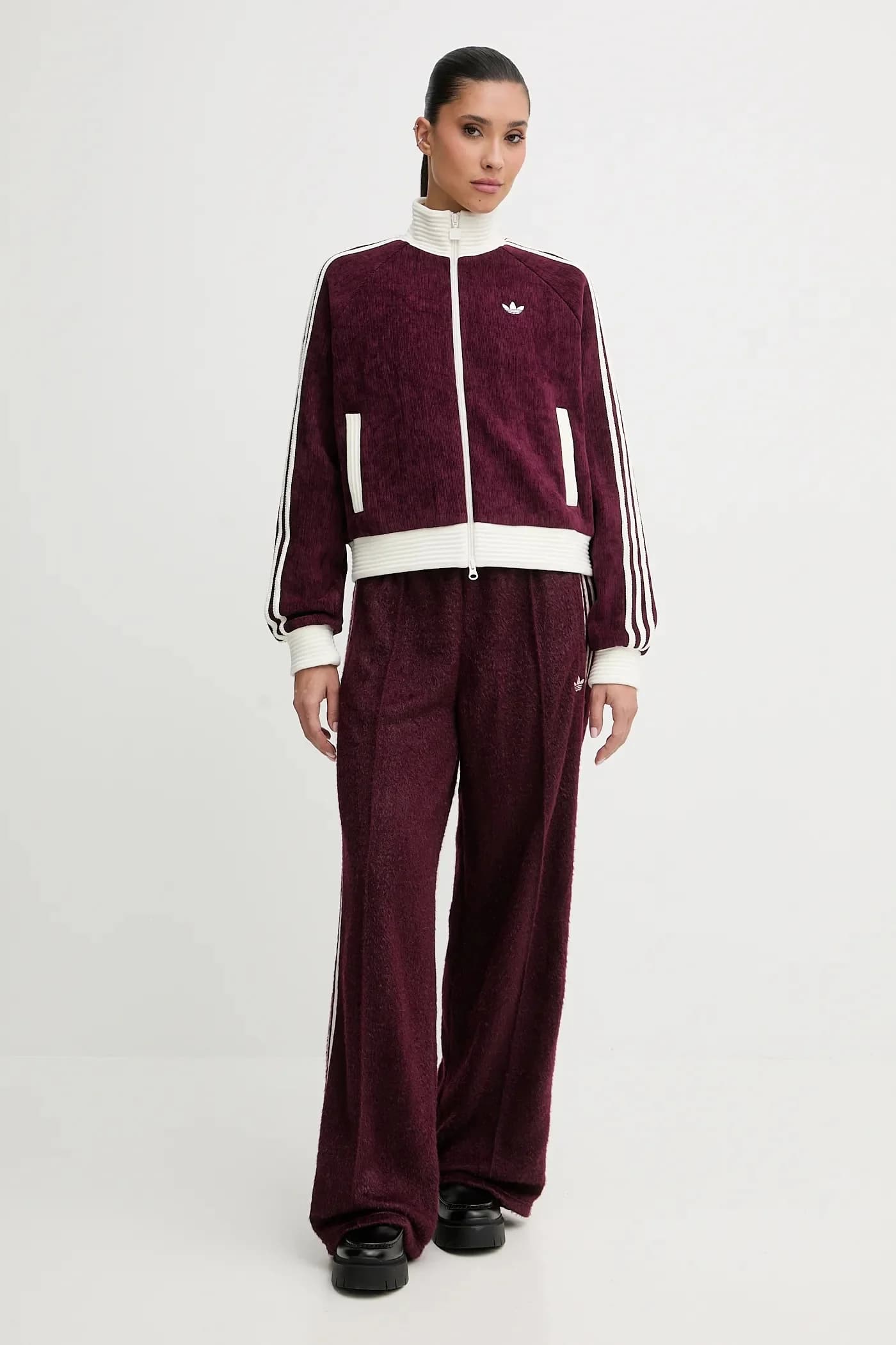 велюровая толстовка adidas Originals Velour - фото 2