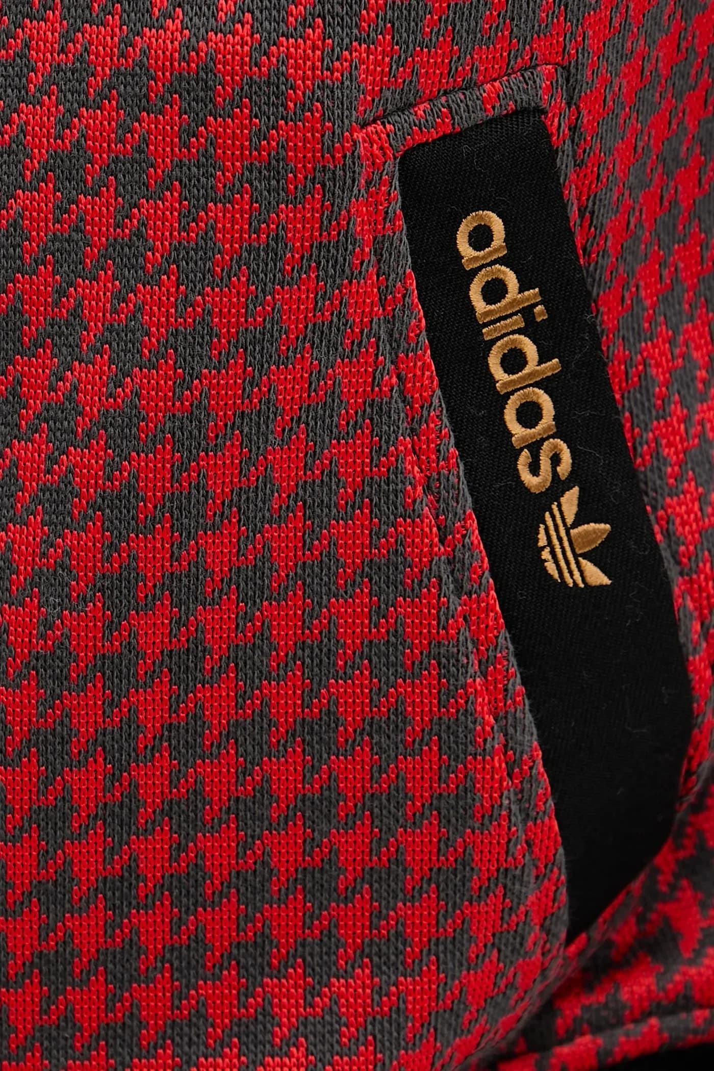 Толстовка adidas Originals с узором «гусиные лапки» - фото 5