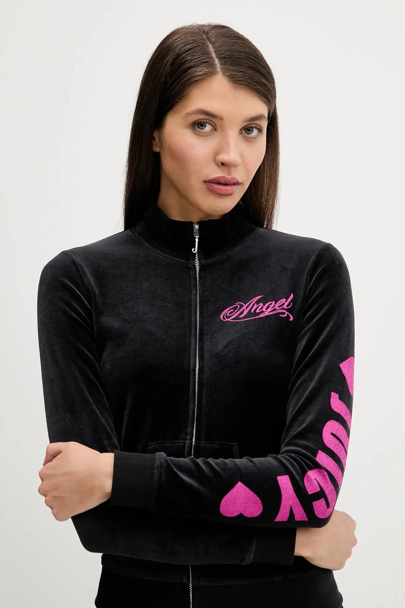 велюровый свитшот Angel - фото 4