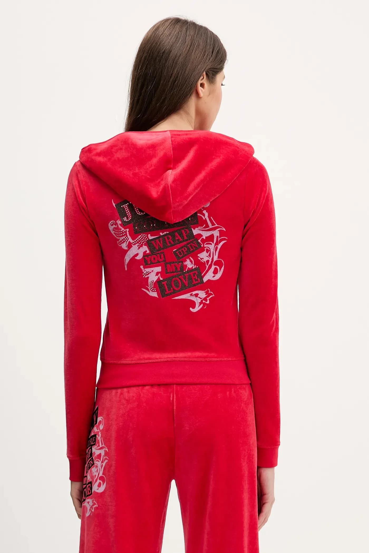 Велюровая толстовка Wrap You Up - фото 3