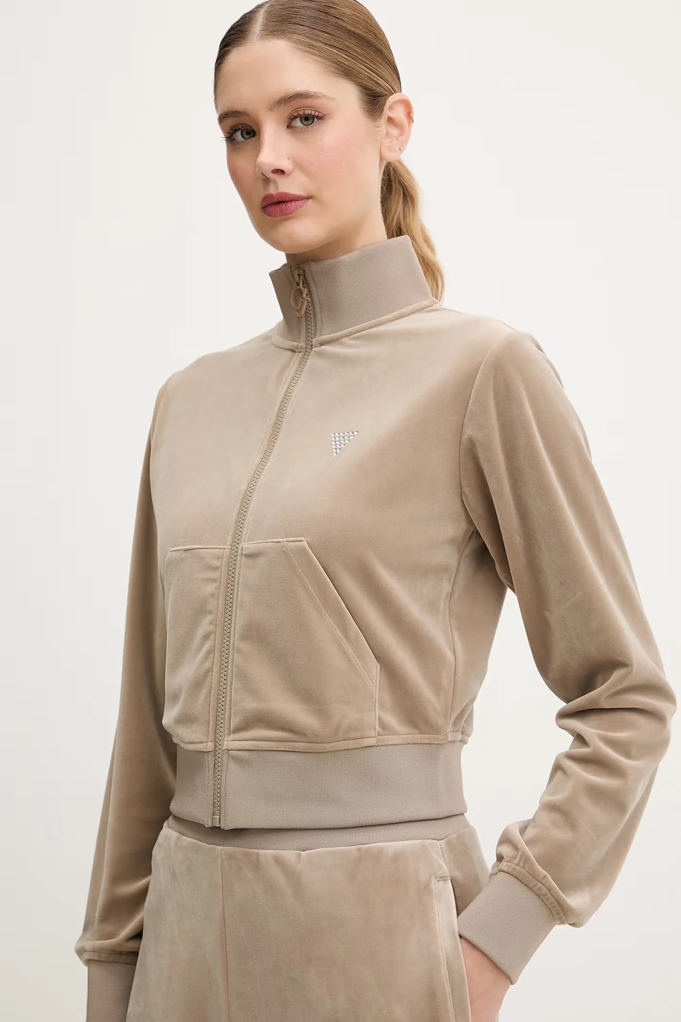 бархатная толстовка COUTURE - фото 4